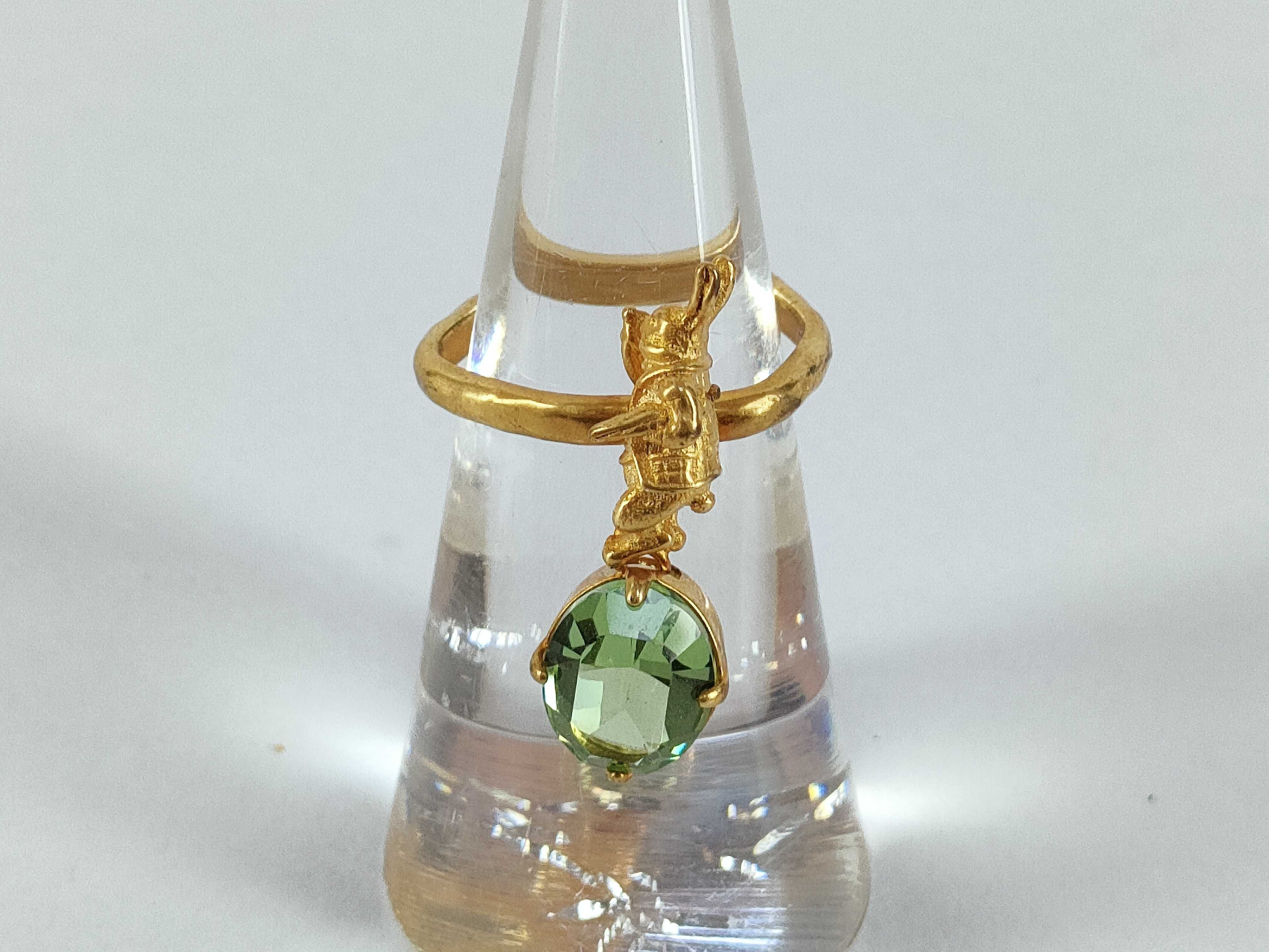 Rabbit Crystal Ring