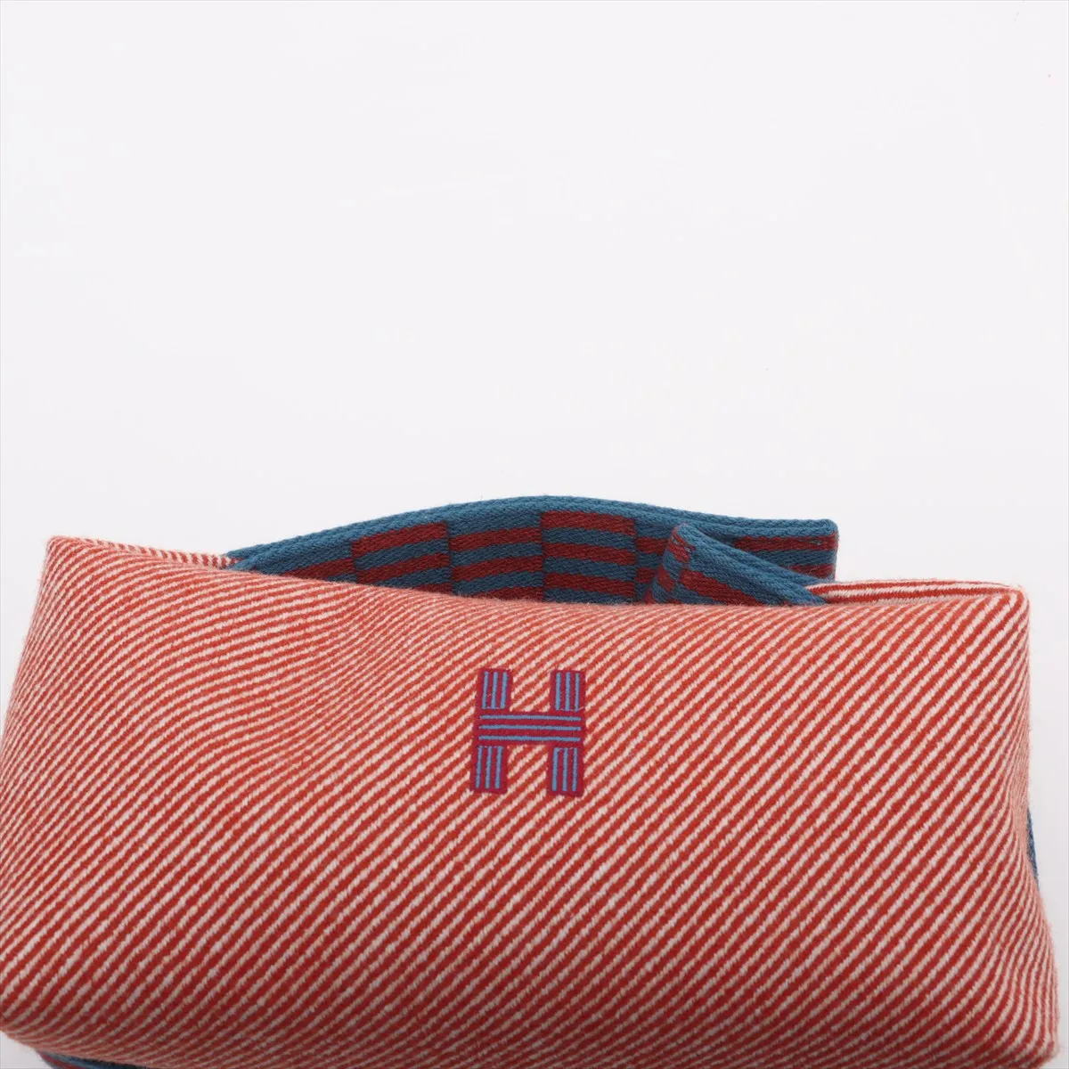 Brid A Black PM Wool Red x Blue Silver Hardware — view 6
