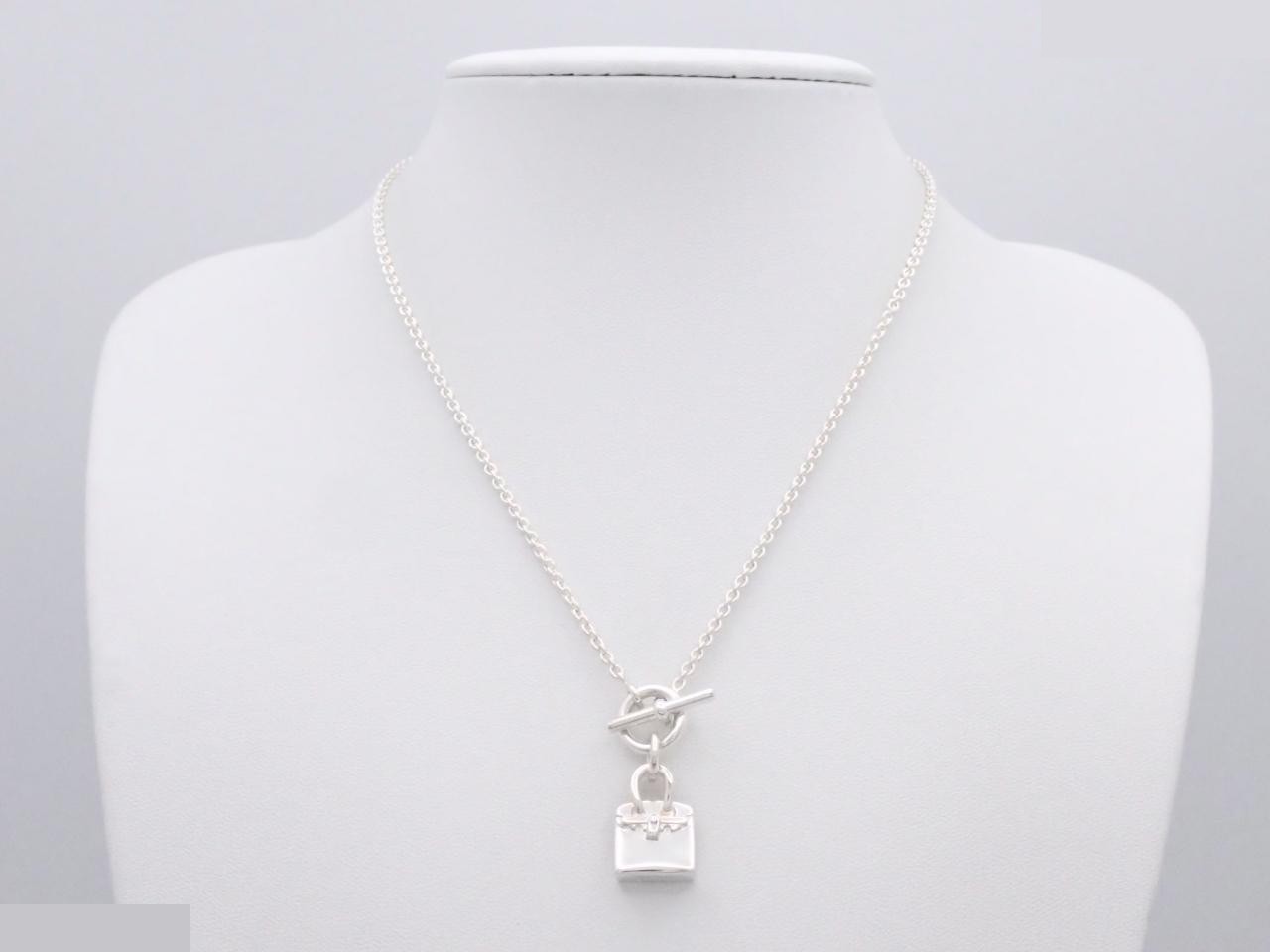Amulet Birkin Necklace, 925 Sterling Silver, 11.9g, Chain approx. 40cm — view 3