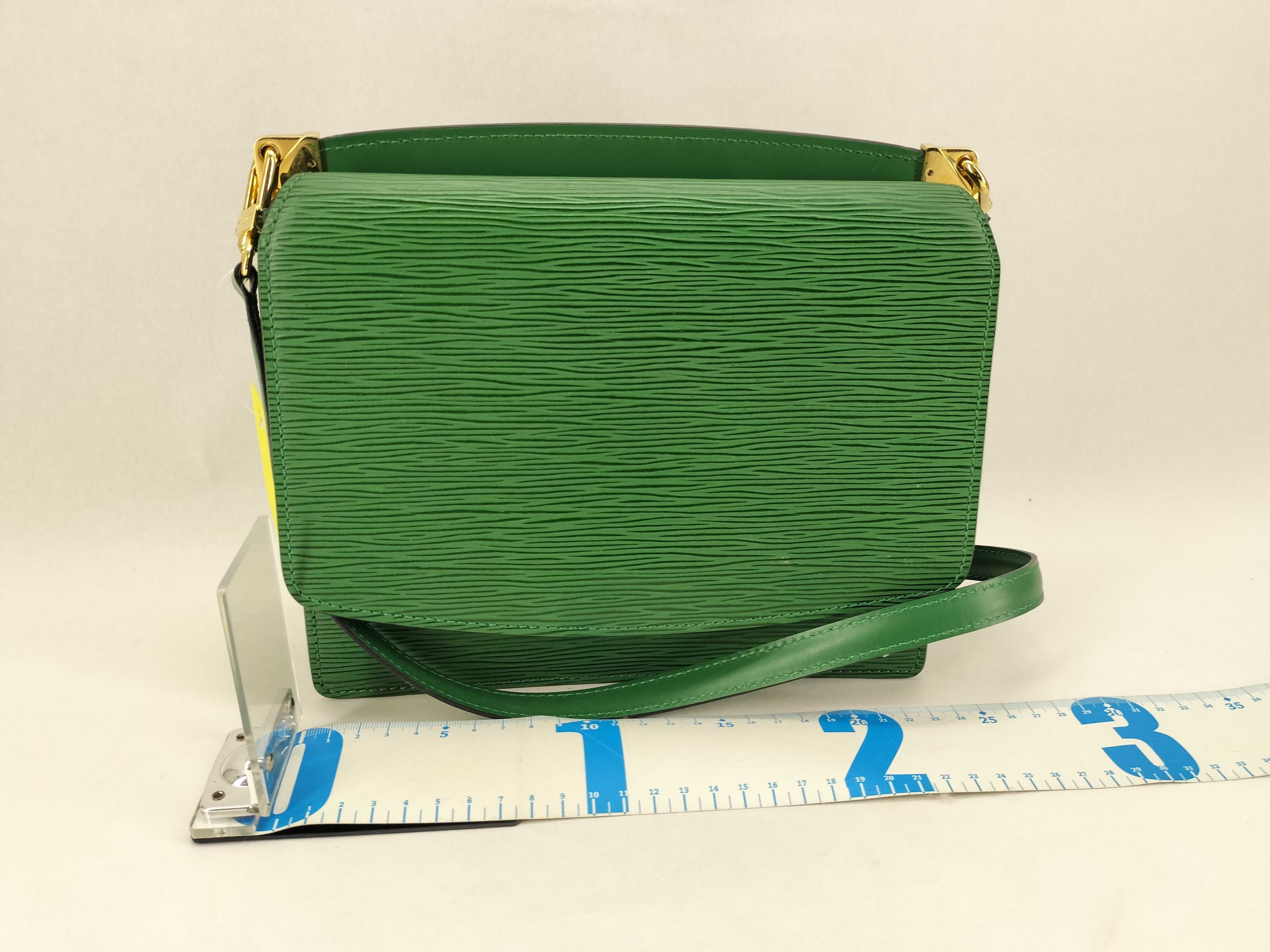 Epi M52364 Grenelle Borneo Green Shoulder Bag — view 2