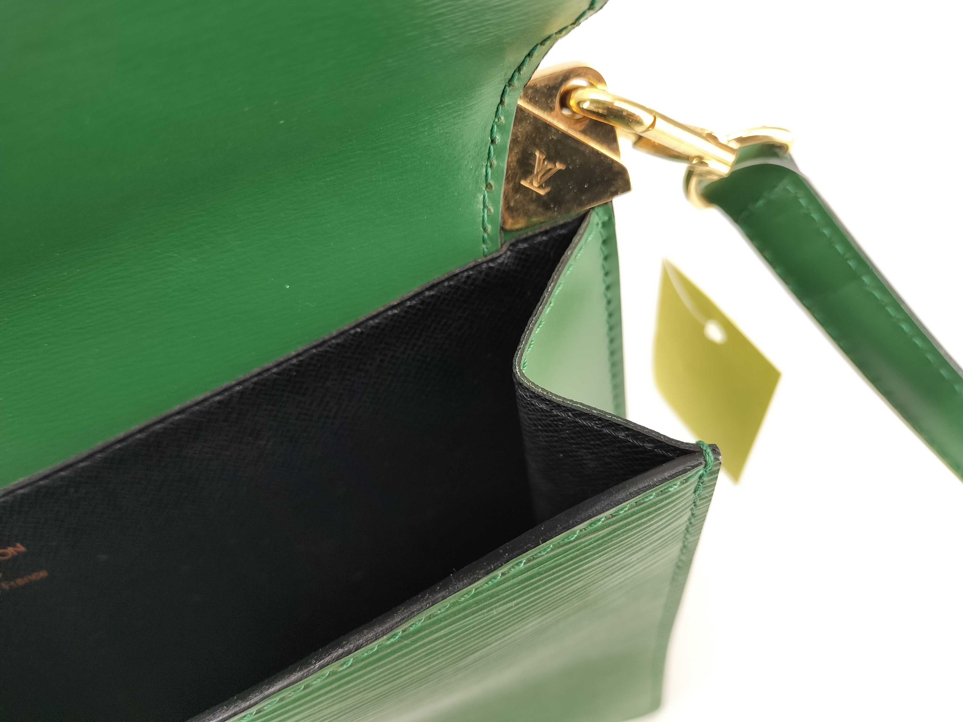 Epi M52364 Grenelle Borneo Green Shoulder Bag — view 12