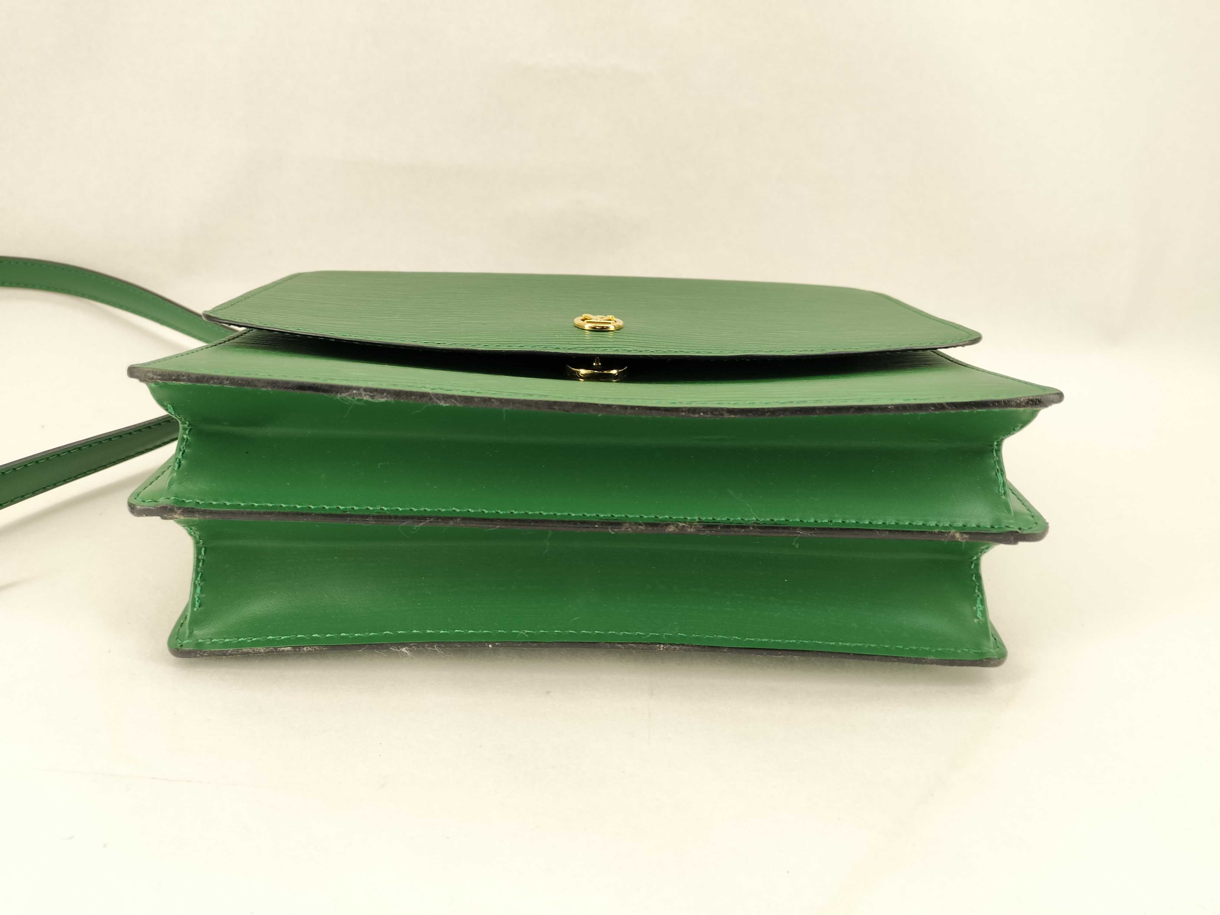 Epi M52364 Grenelle Borneo Green Shoulder Bag — view 6