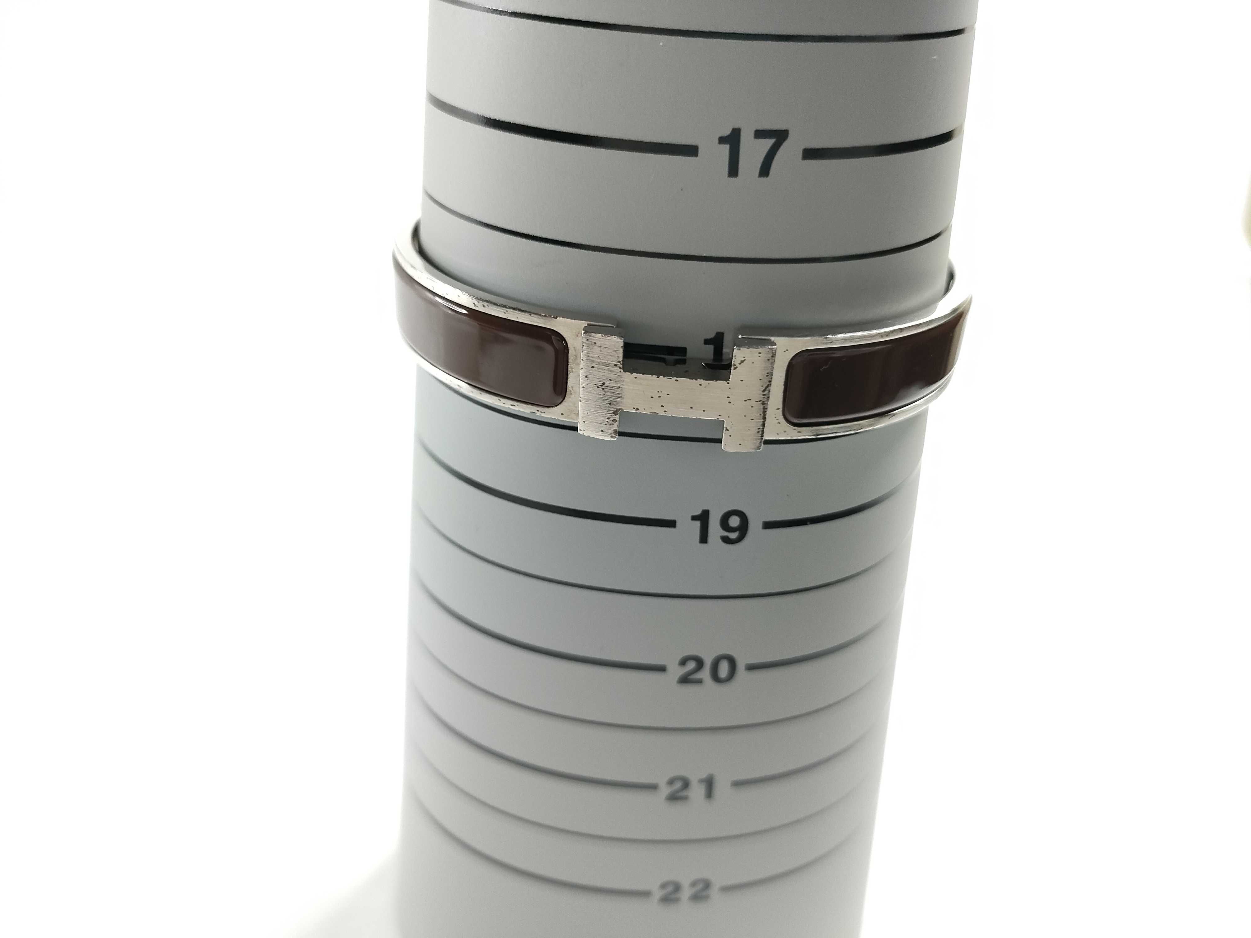 Hermès Clic Clac Silver Bracelet Bracelet/Bangle — view 10