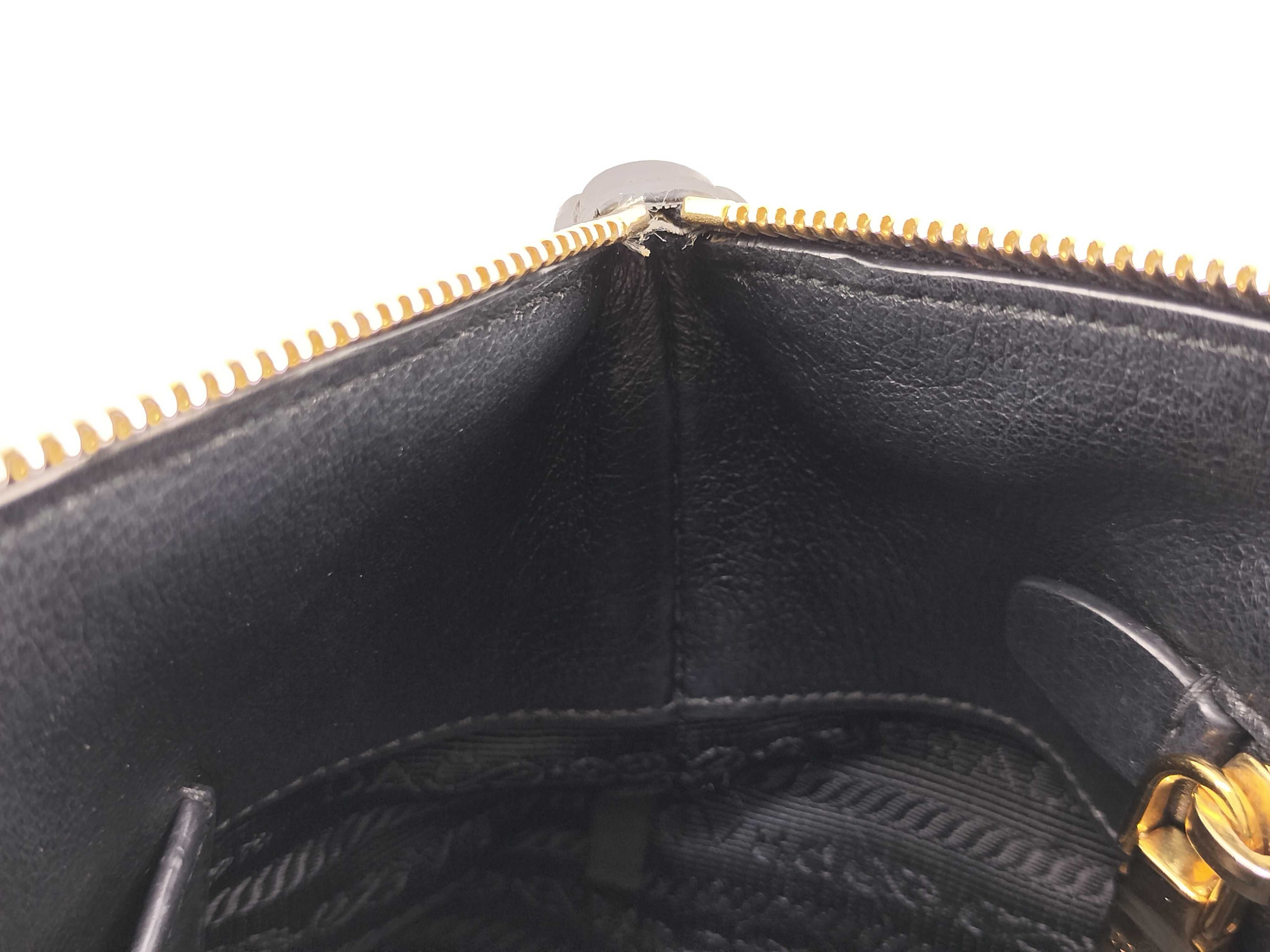 Handbag 2-Way Shoulder Bag Leather Black Handbag — view 13
