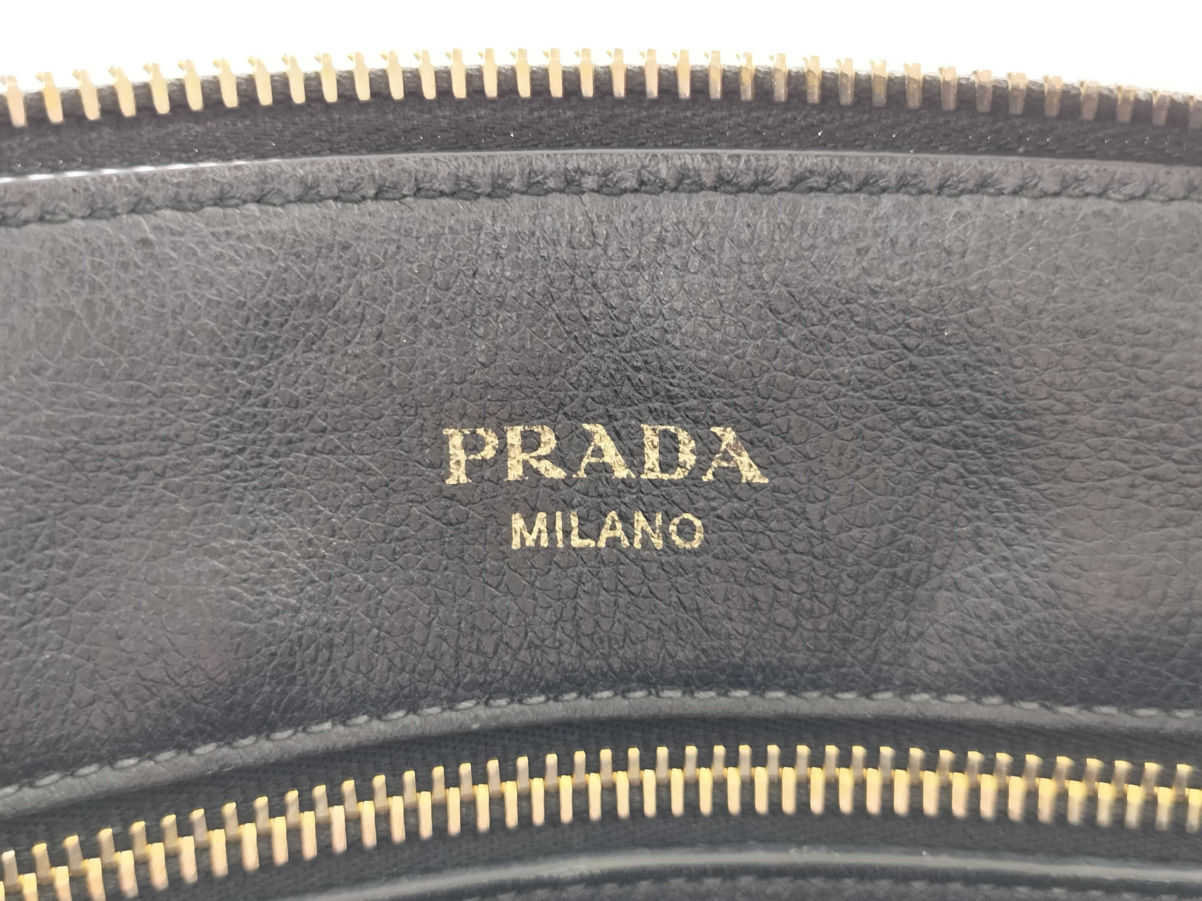 Handbag 2-Way Shoulder Bag Leather Black Handbag — view 14