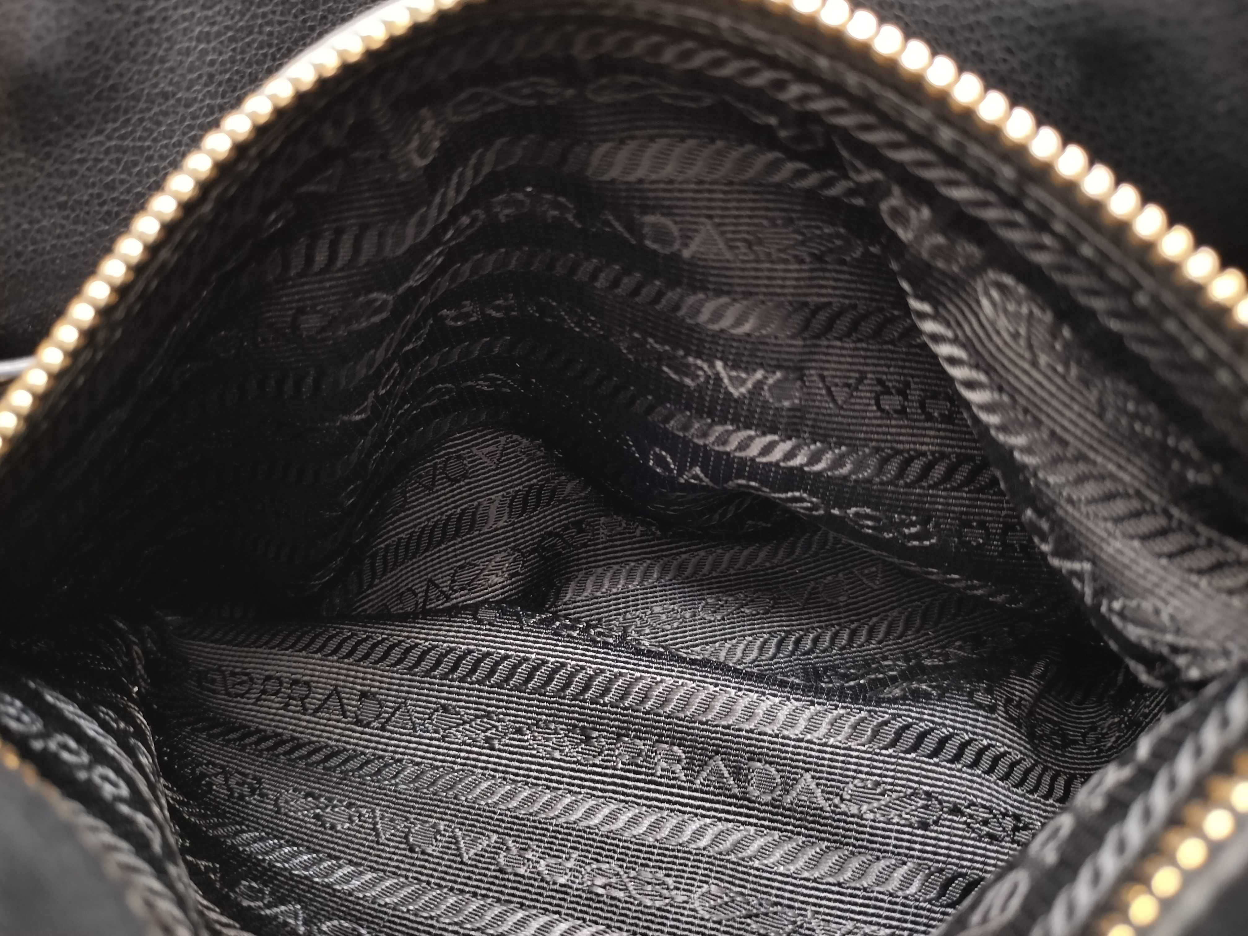 Handbag 2-Way Shoulder Bag Leather Black Handbag — view 15