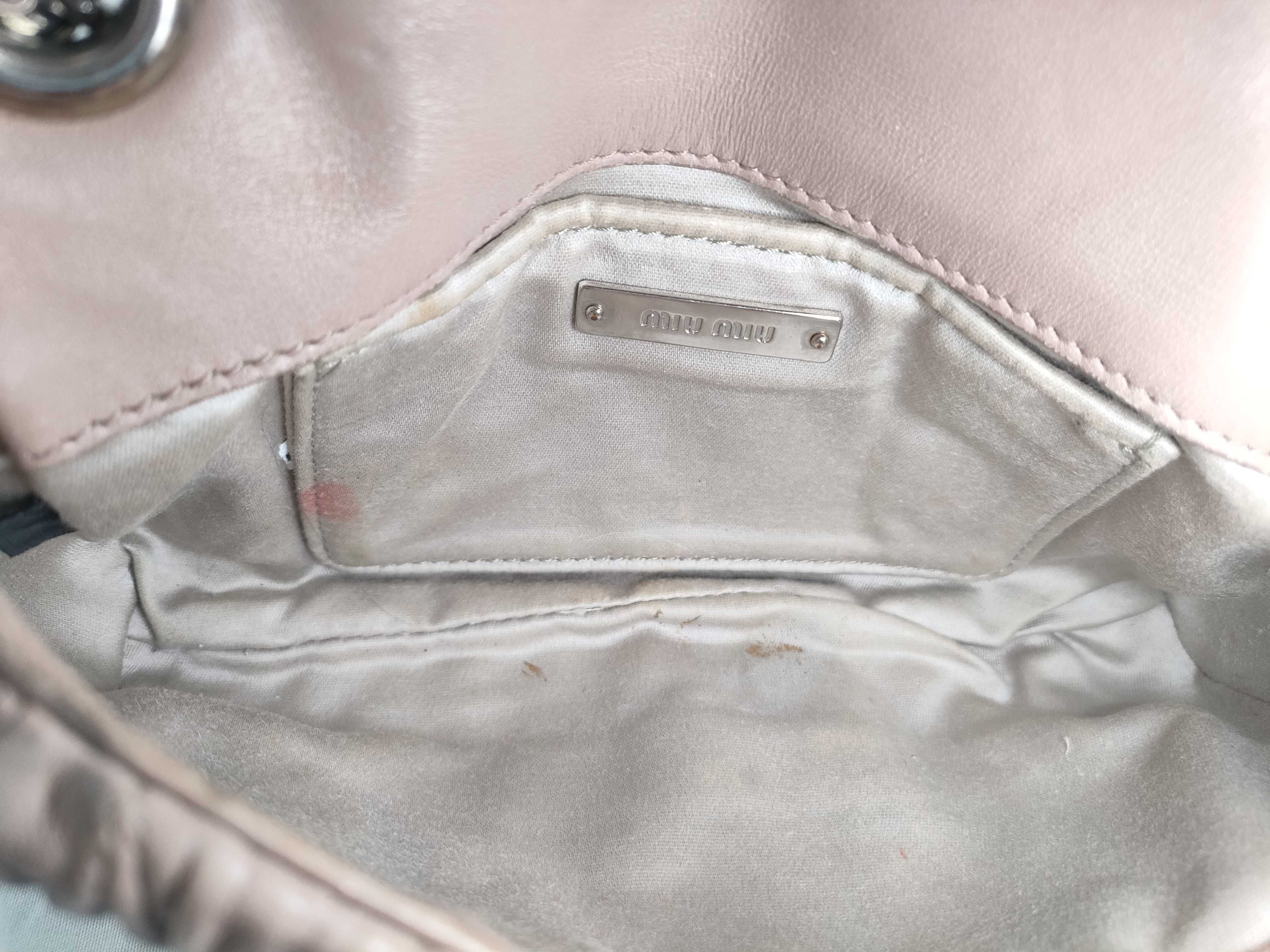 SG- Matelasse Shoulder Leather Bag Pink — view 9