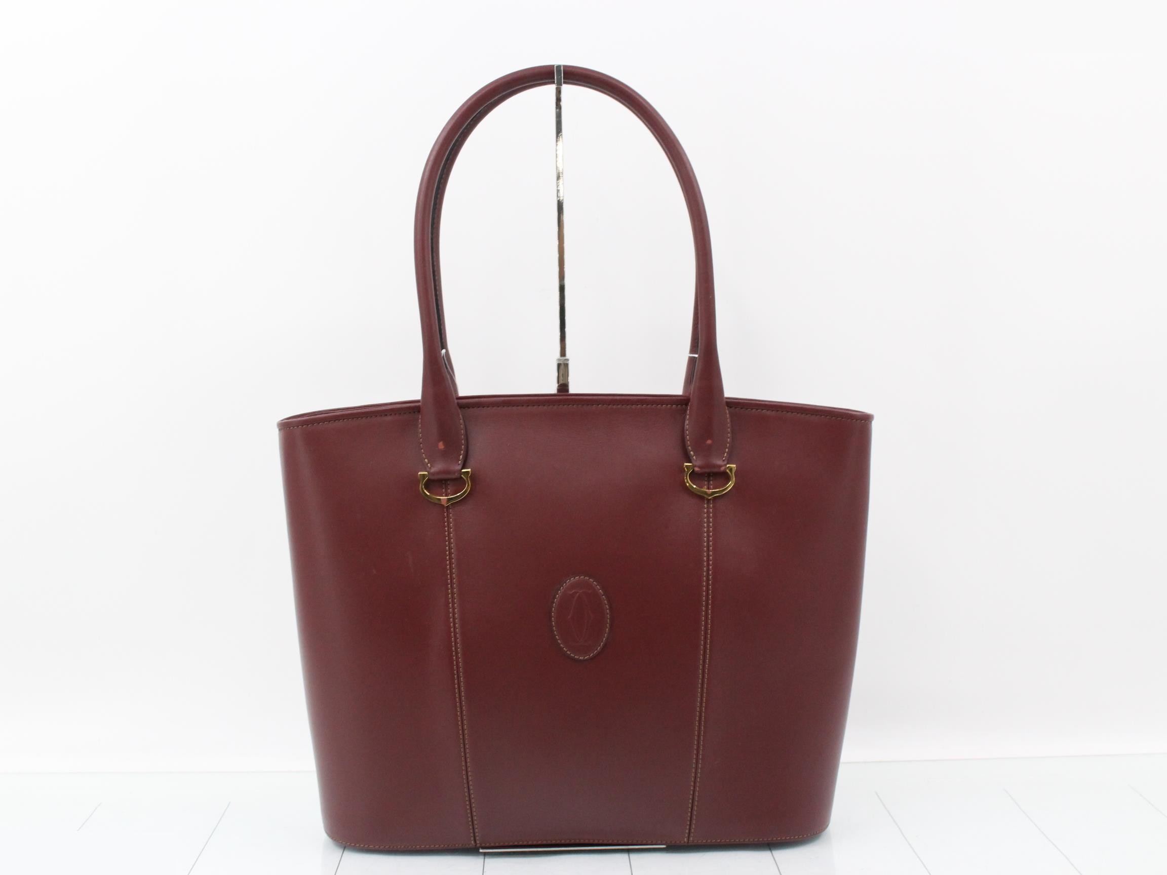 Must-line tote bag Bordeaux style