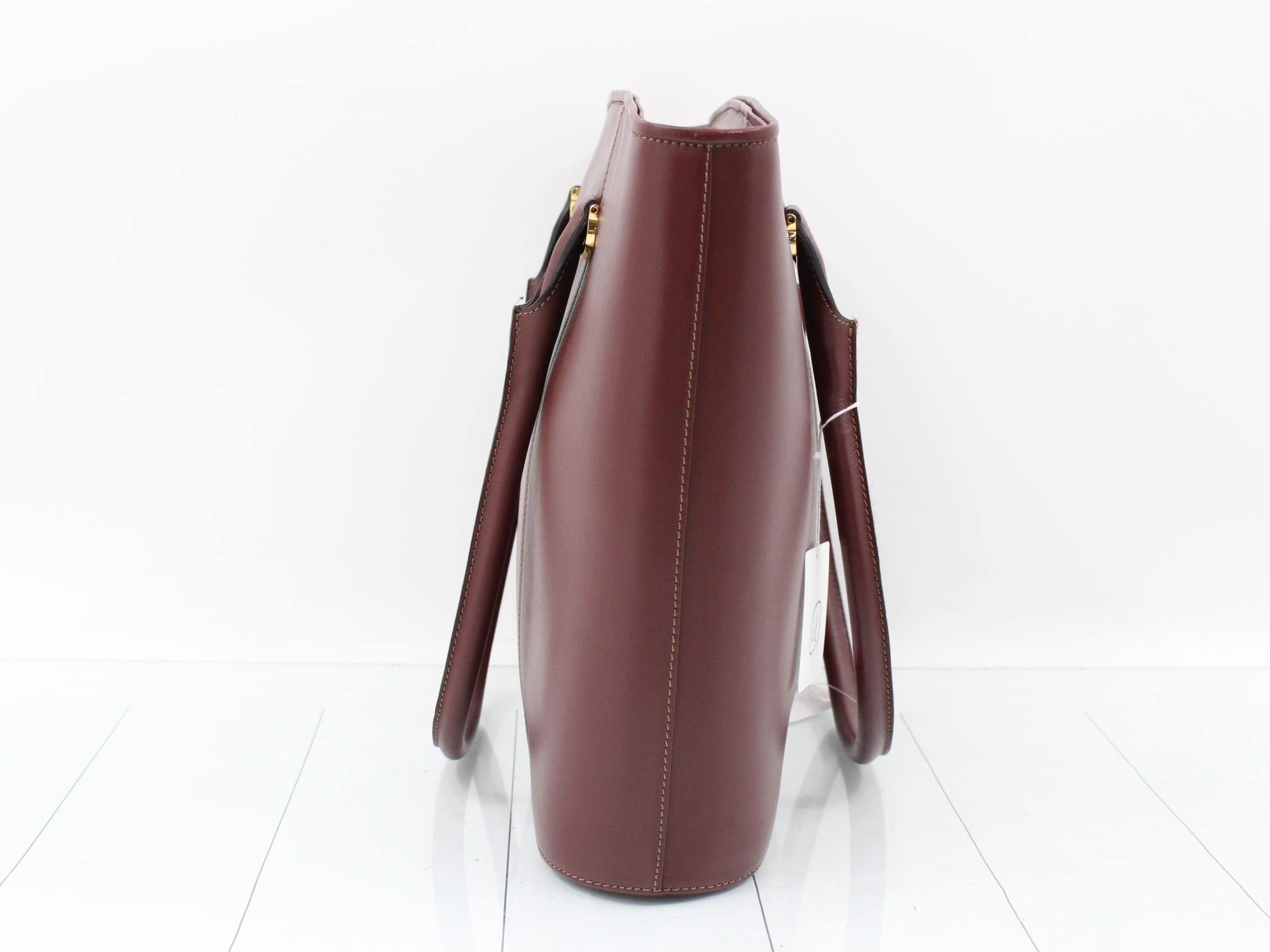 Must-line tote bag Bordeaux style — view 3