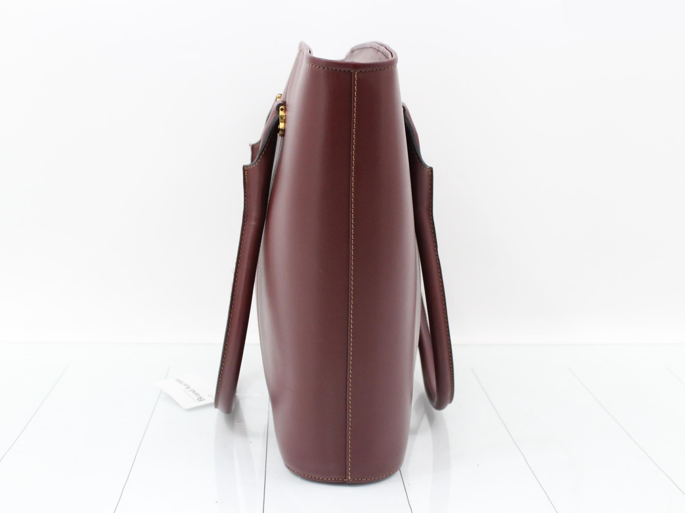 Must-line tote bag Bordeaux style — view 4