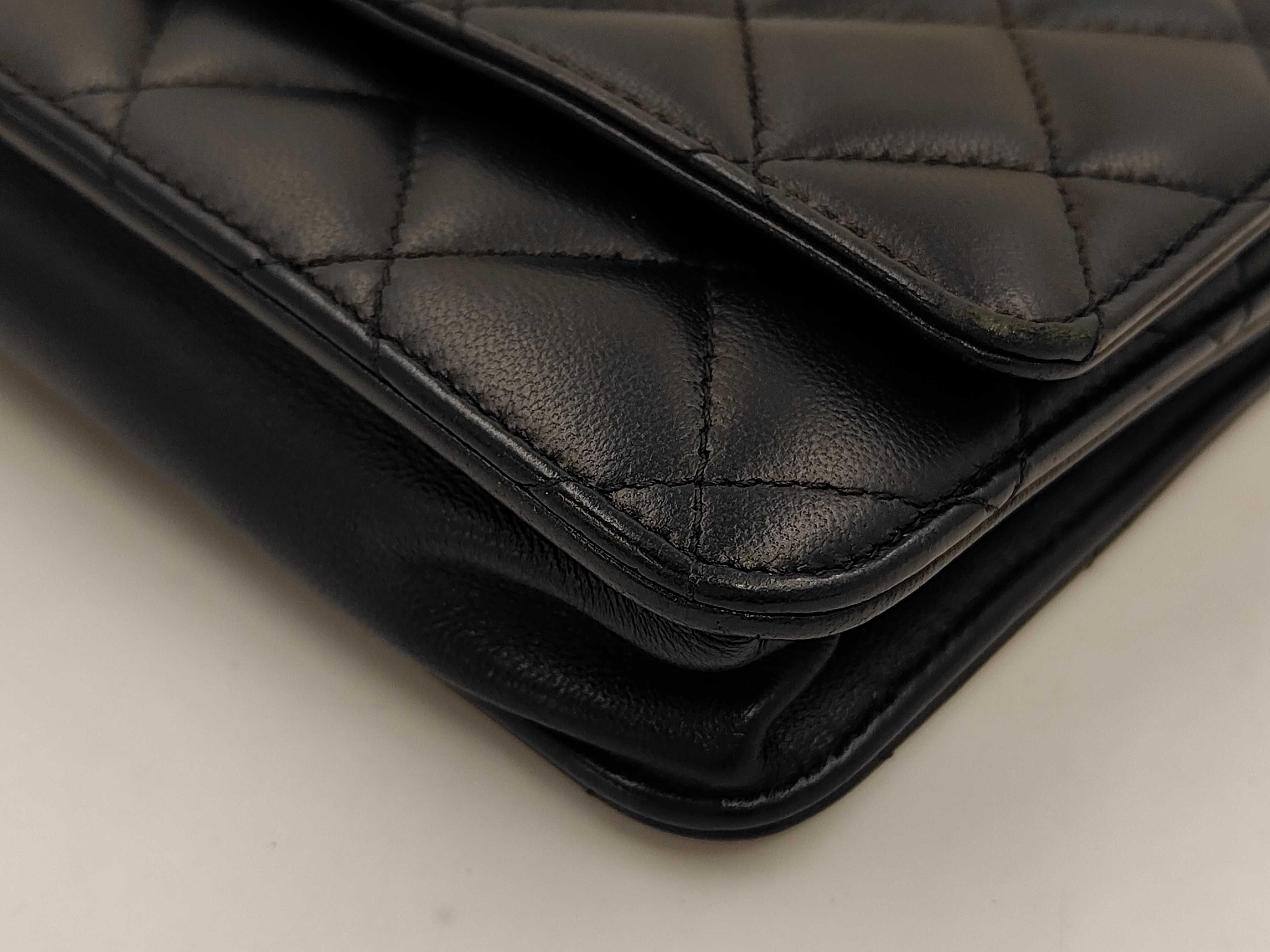 Matelassé Chain Wallet Shoulder Bag — view 3