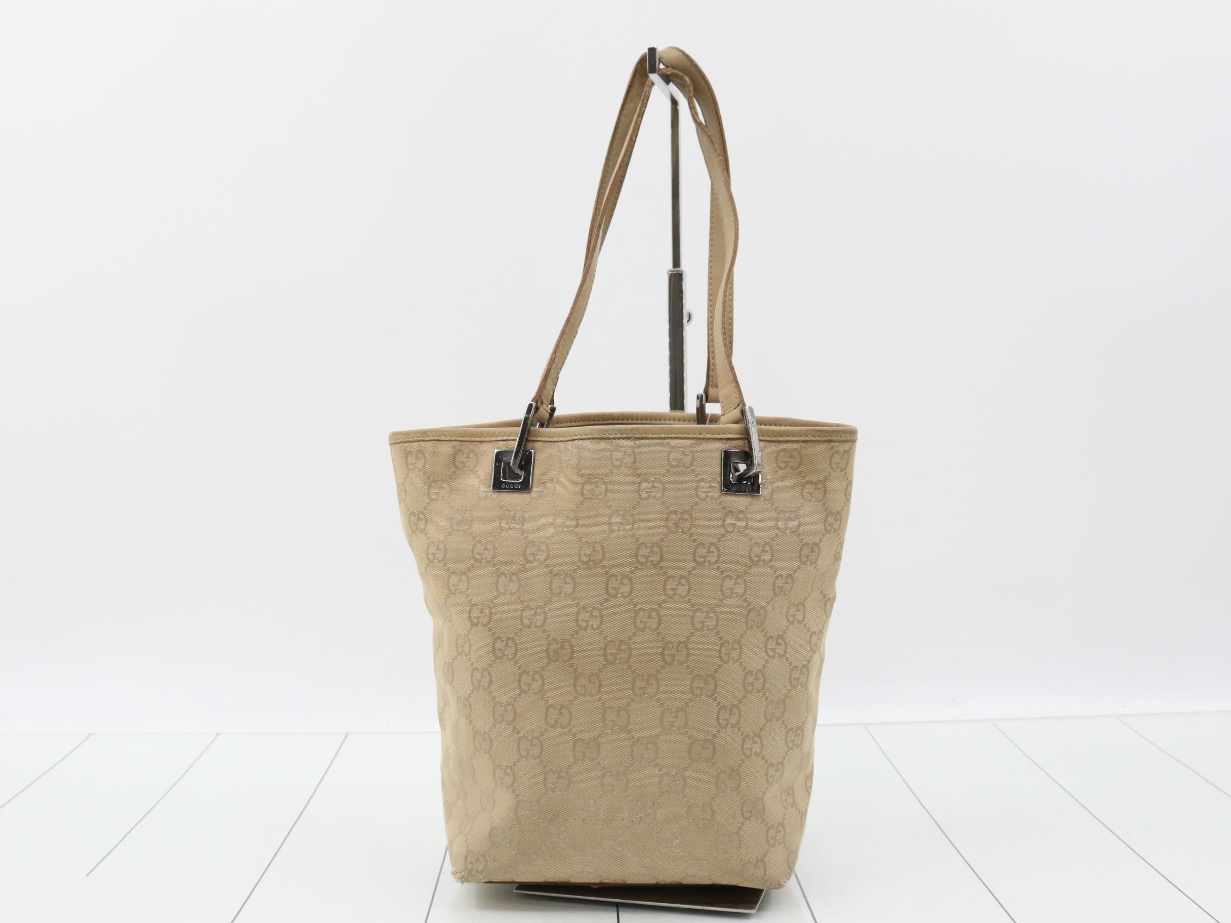 GG Canvas Tote Bag - Beige — view 2