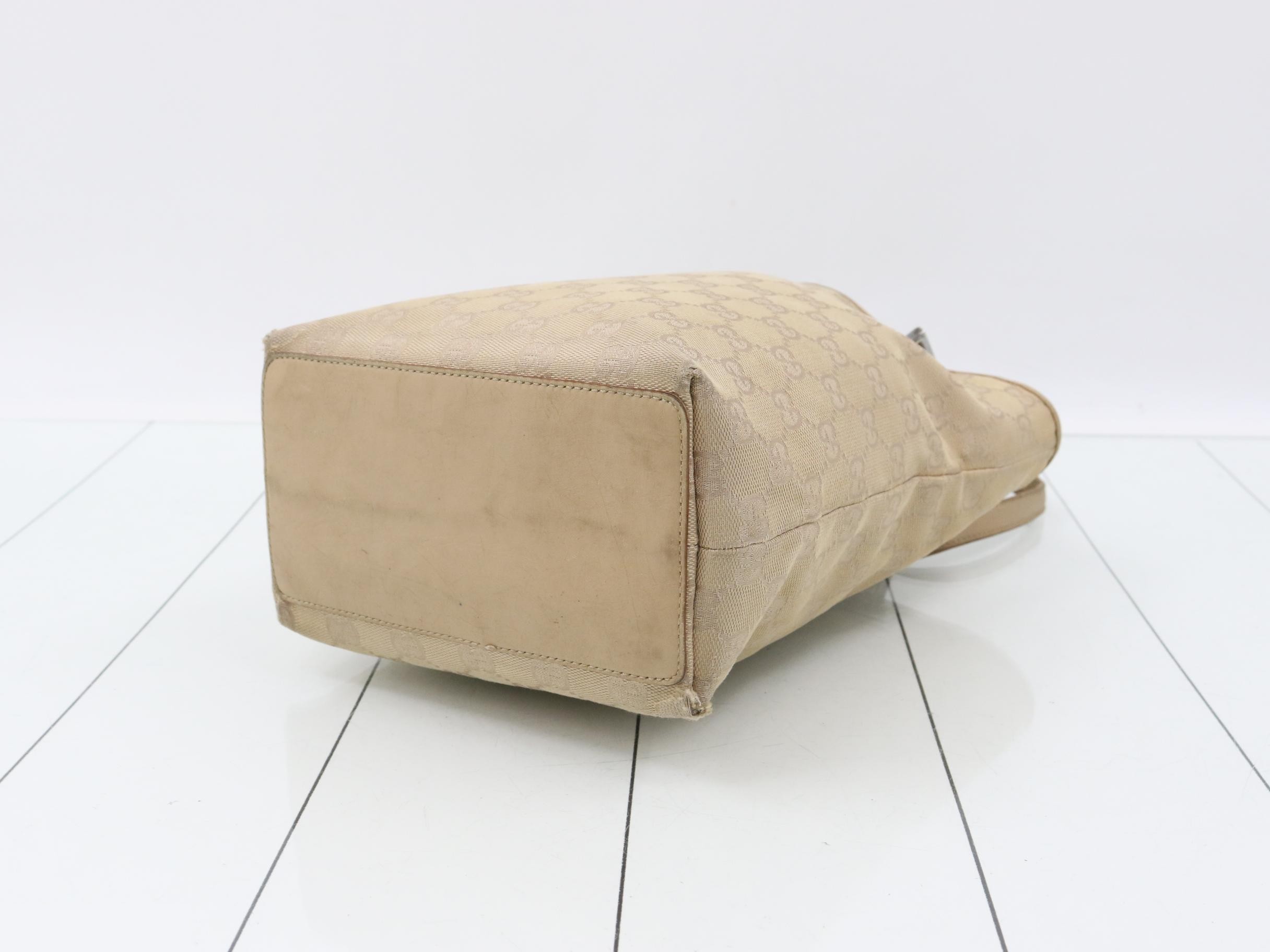 GG Canvas Tote Bag - Beige — view 6