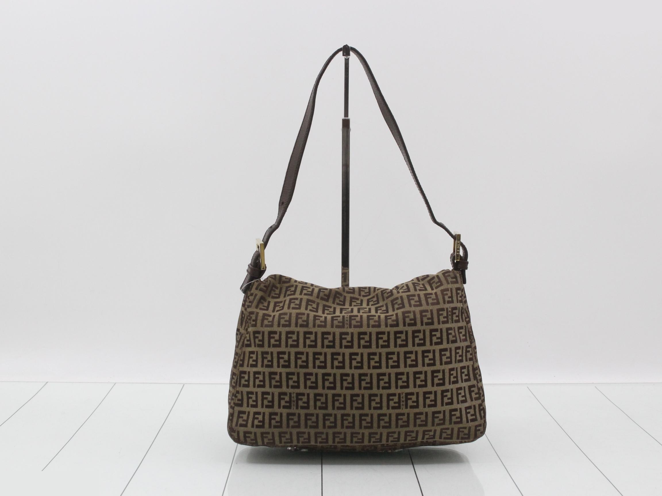 ZUCCA Mamma Bucket Shoulder Bag, Brown — view 2