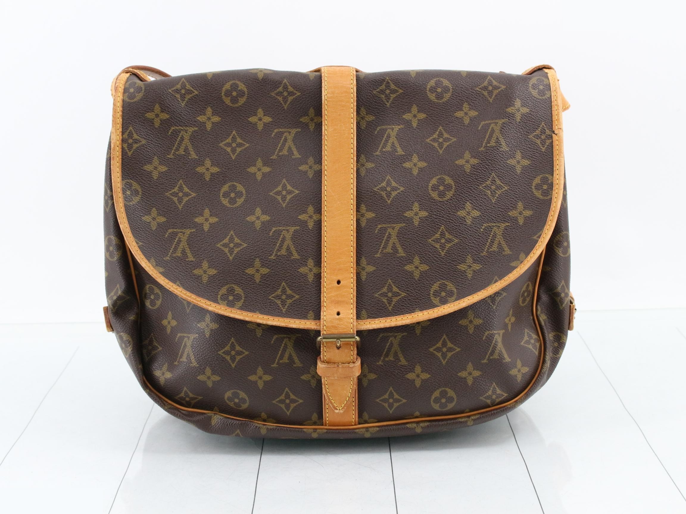 Shoulder bag, Saumur 35, Monogram, M42254 — view 2