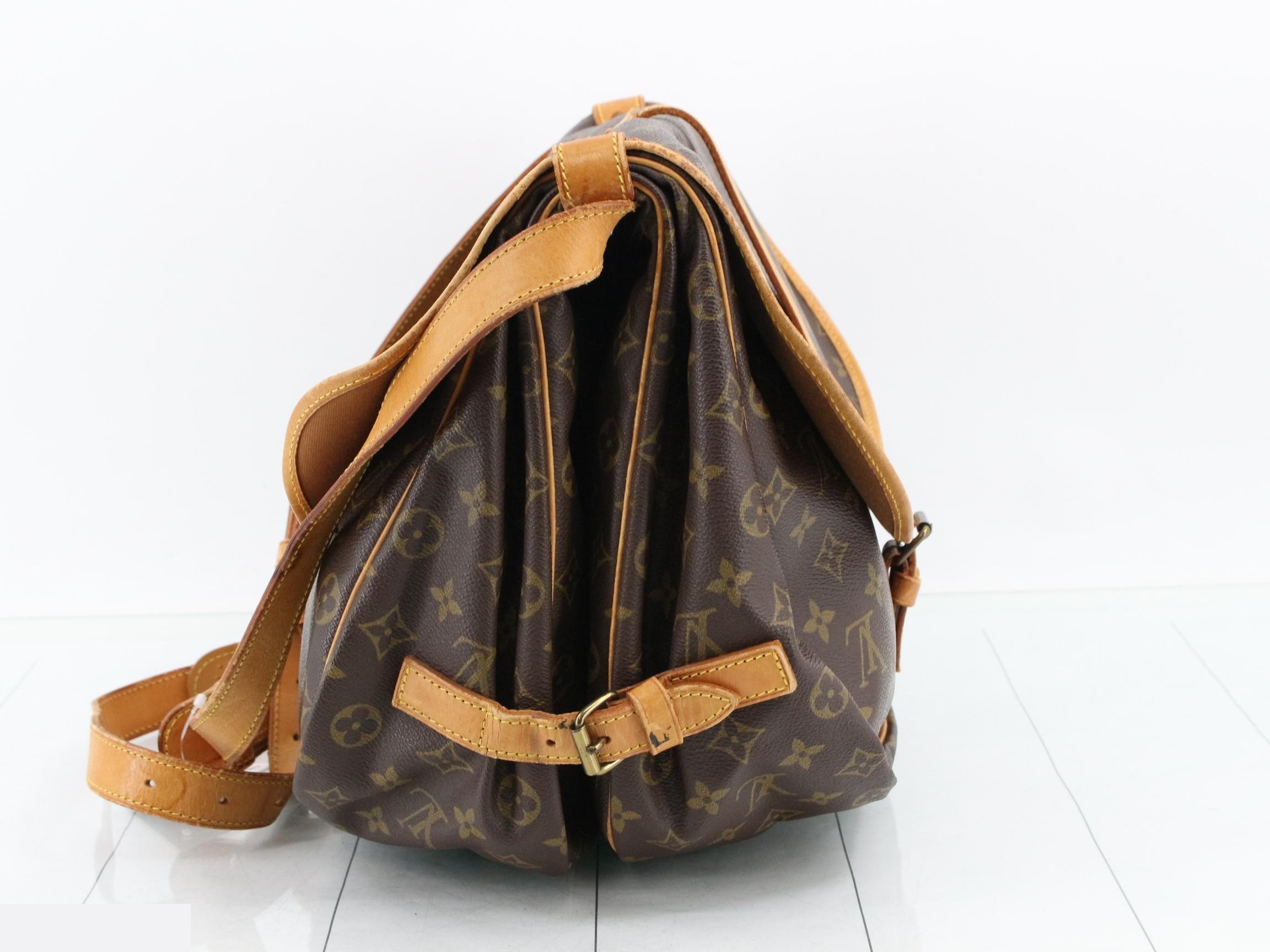 Shoulder bag, Saumur 35, Monogram, M42254 — view 3