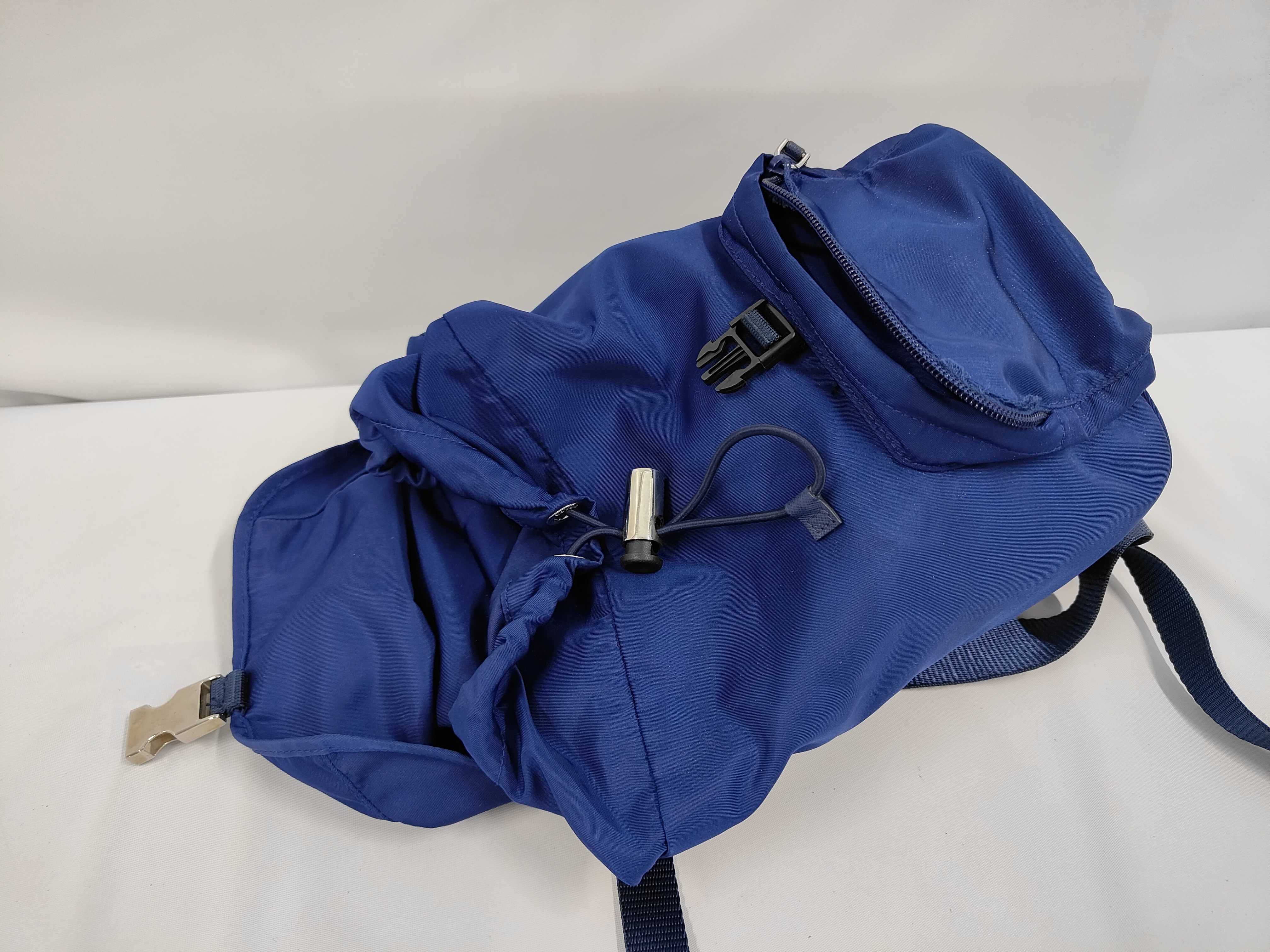 BZ0025 Nylon Mini Backpack, Blue Backpack — view 10