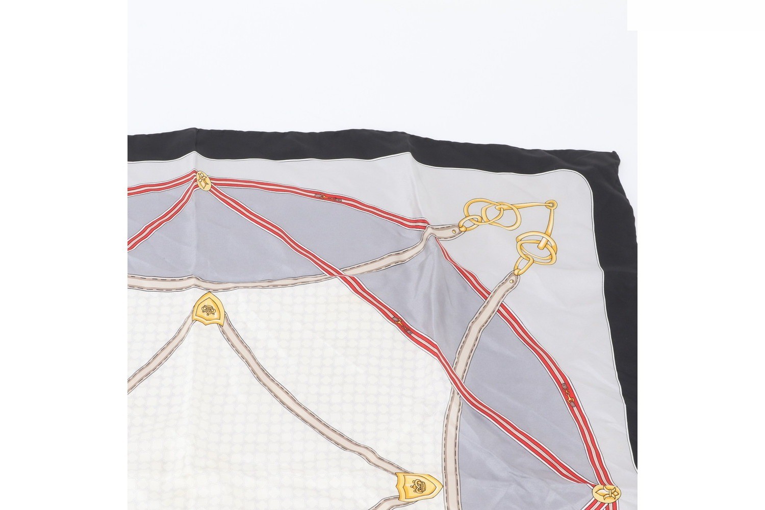 100% Silk Scarf with Tag — view 2