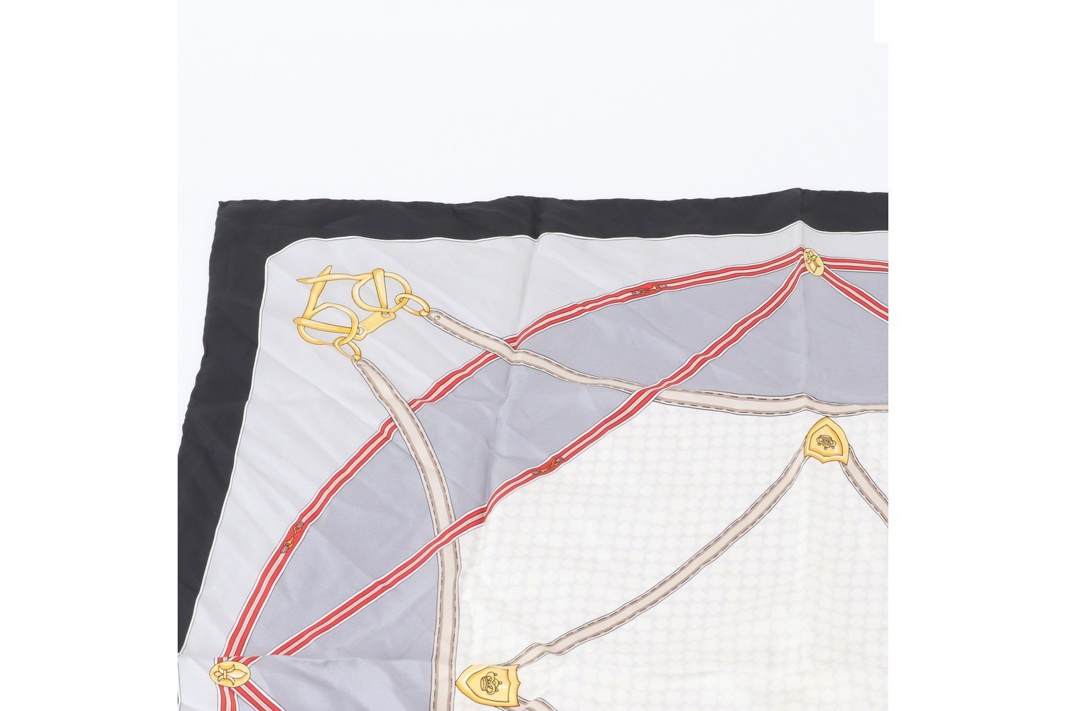 100% Silk Scarf with Tag — view 3