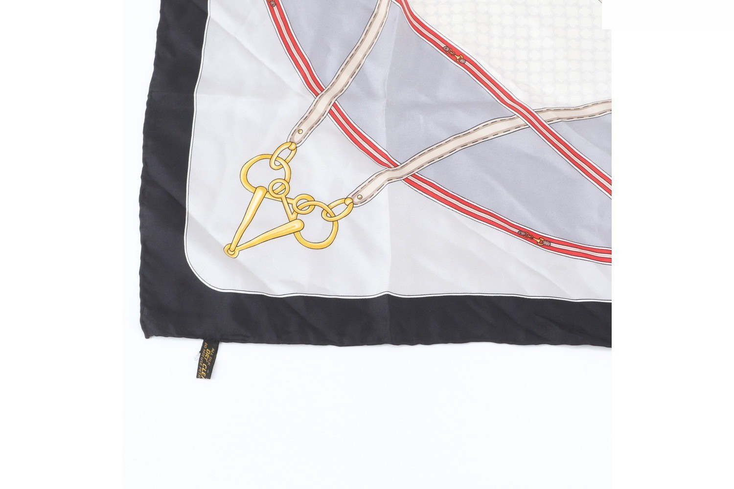 100% Silk Scarf with Tag — view 4