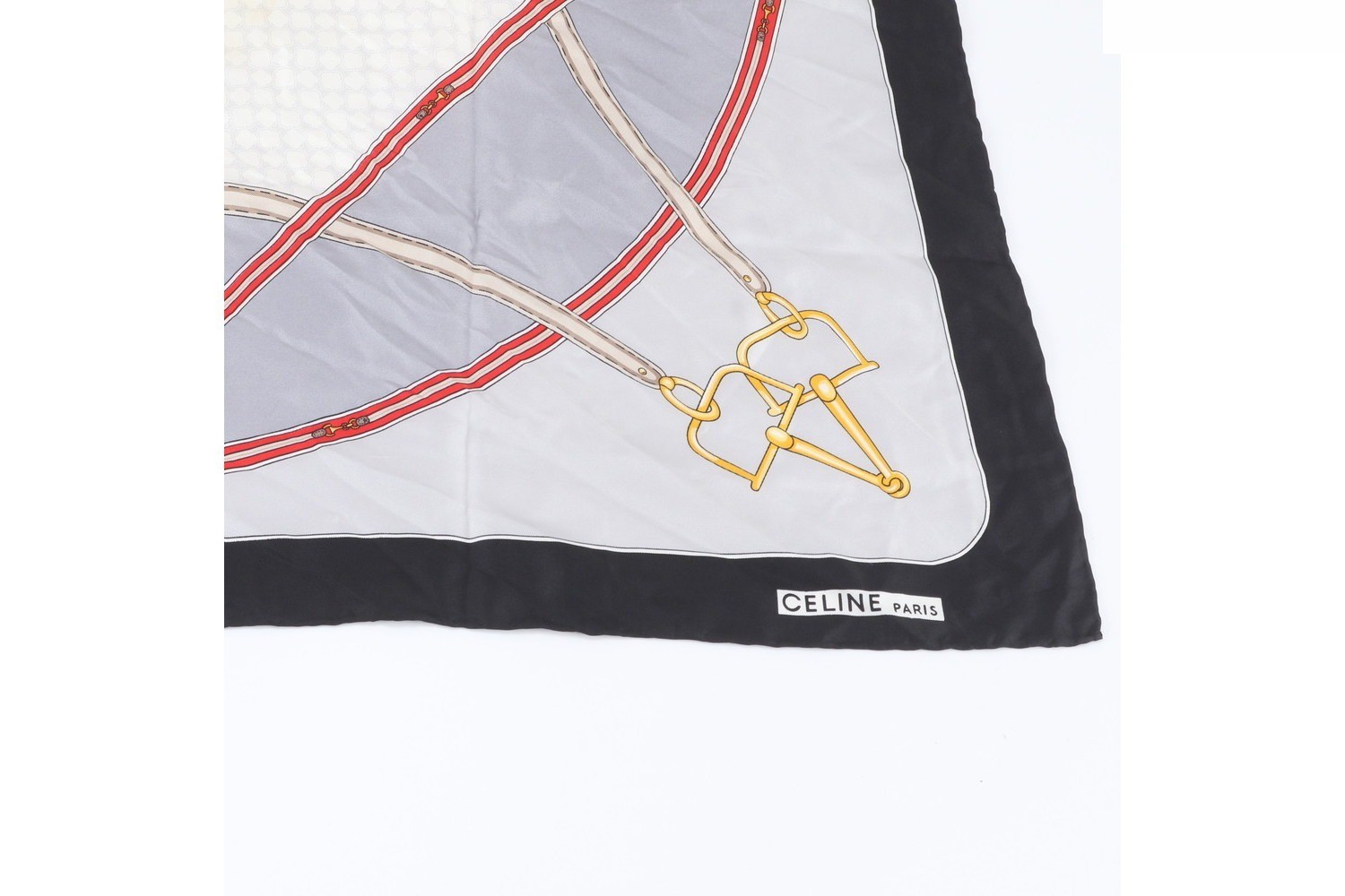 100% Silk Scarf with Tag — view 5