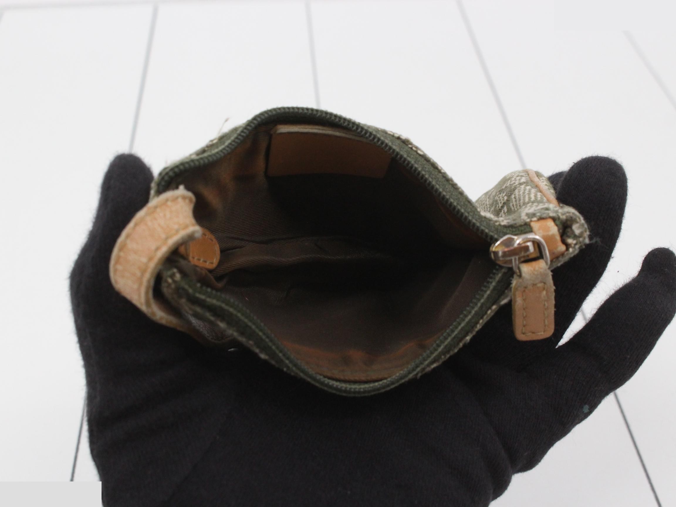 Trotter Coin Case, Green Saddle, 0071 — view 4
