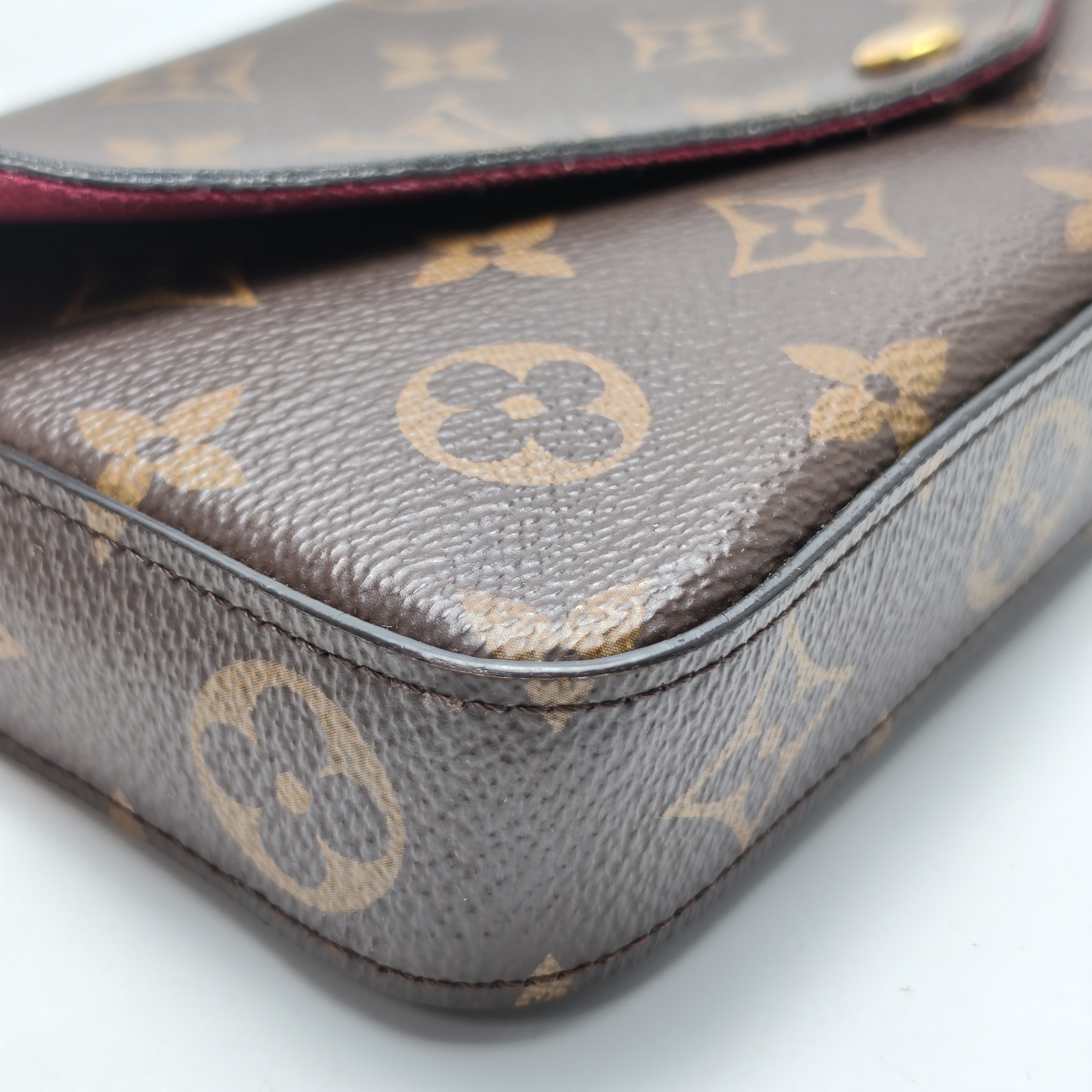 【*Shipped from: China*】LOUIS VUITTON Pochette Felicie PU Shoulder Bag — view 6