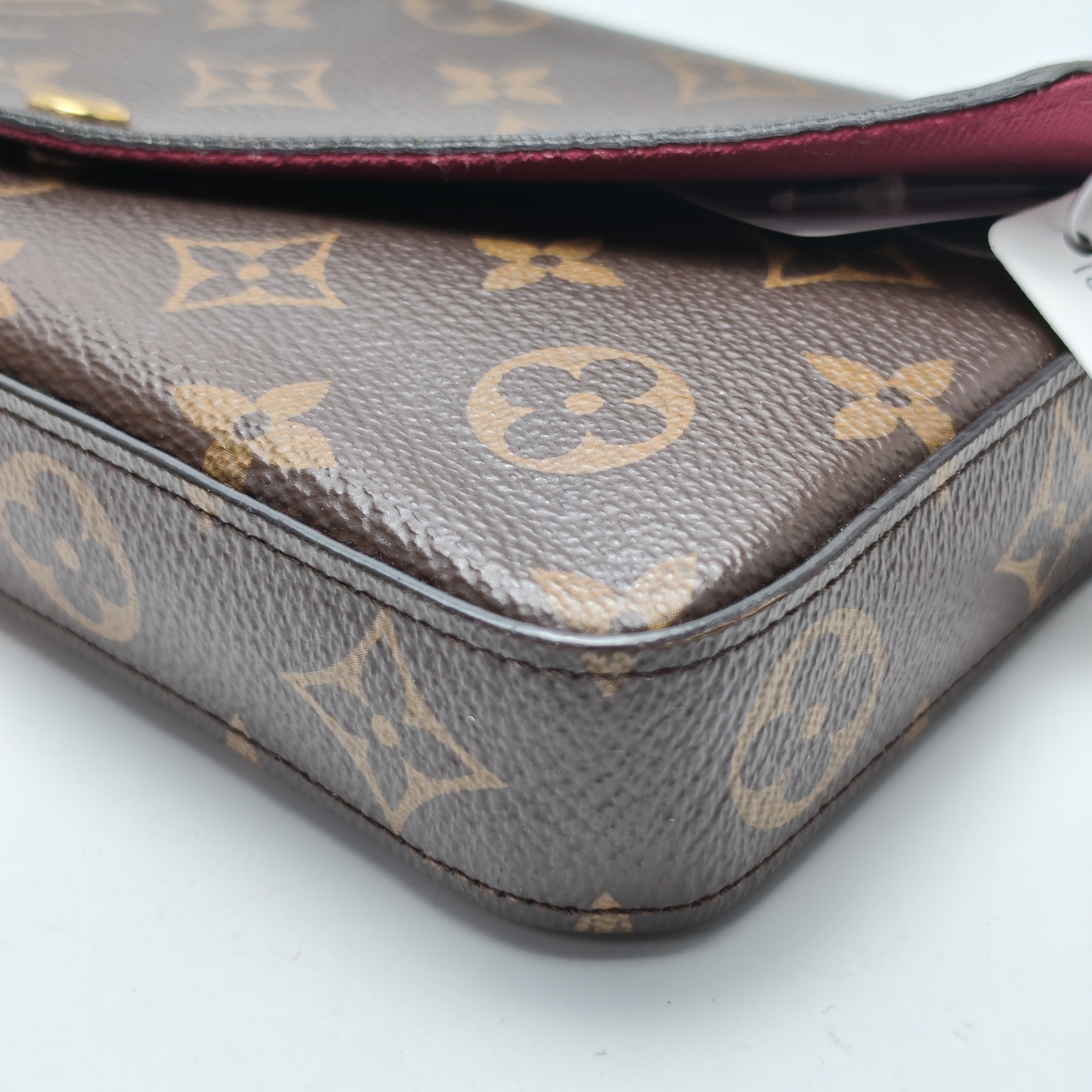 【*Shipped from: China*】LOUIS VUITTON Pochette Felicie PU Shoulder Bag — view 7