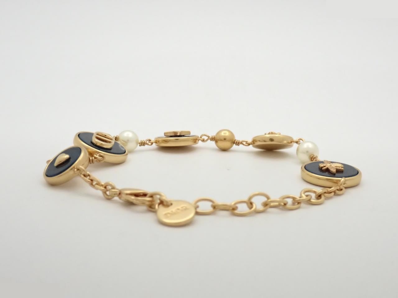 Gold bracelet arm circumference approx. 19.5cm — view 2