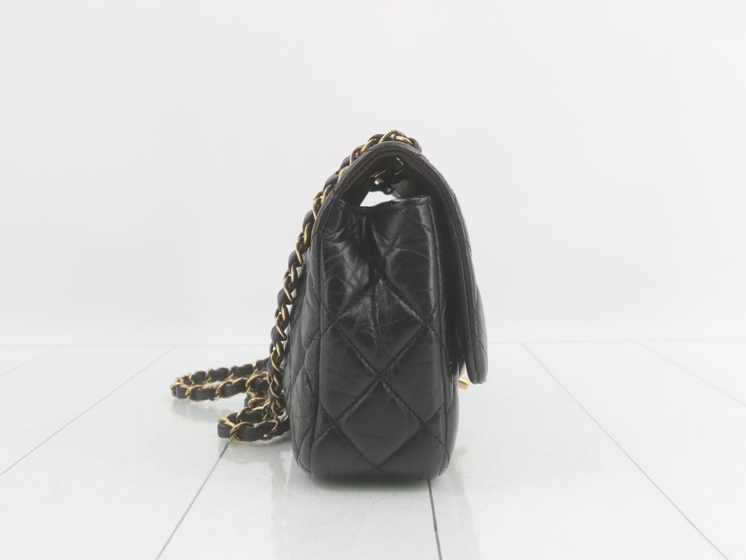 Paris Dubai Coco Mark Double Chain Shoulder Bag — view 4