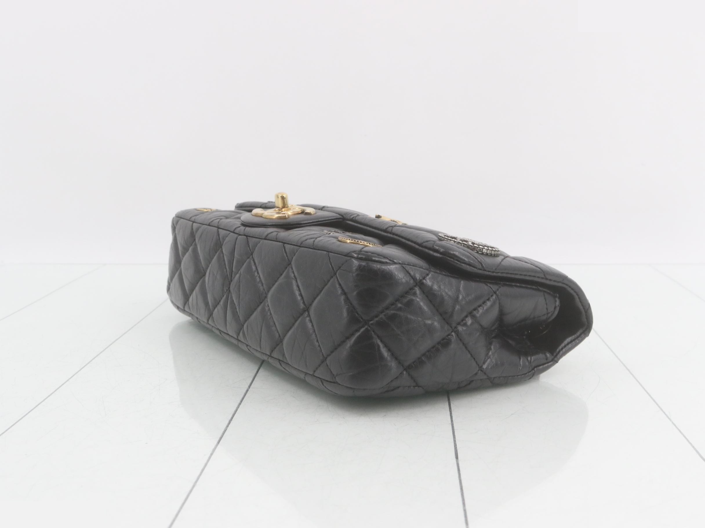 Paris Dubai Coco Mark Double Chain Shoulder Bag — view 6
