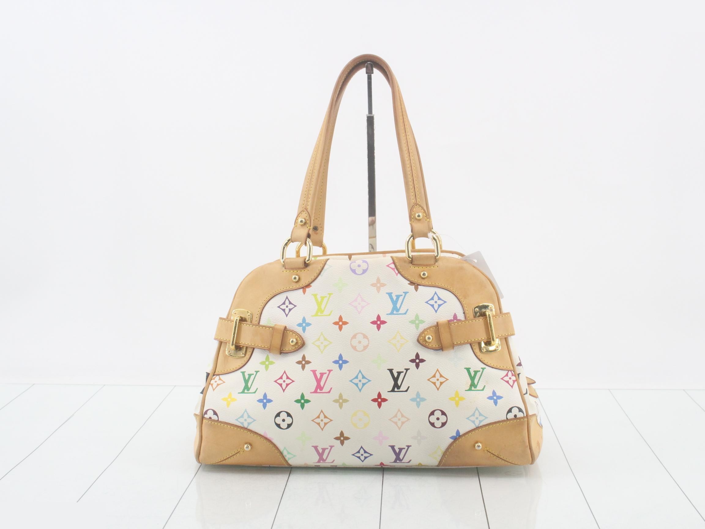Monogram Multicolore Claudia Blanc Shoulder Bag — view 2