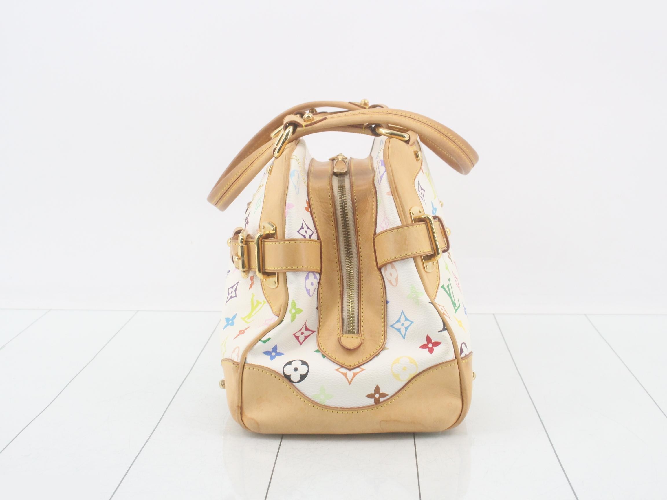 Monogram Multicolore Claudia Blanc Shoulder Bag — view 3