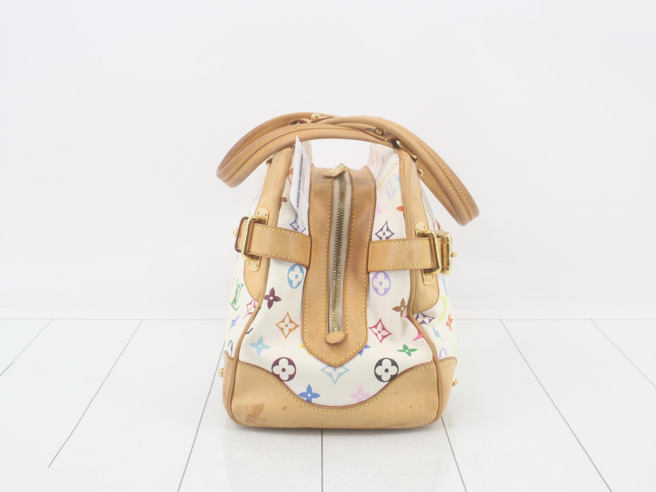 Monogram Multicolore Claudia Blanc Shoulder Bag — view 4