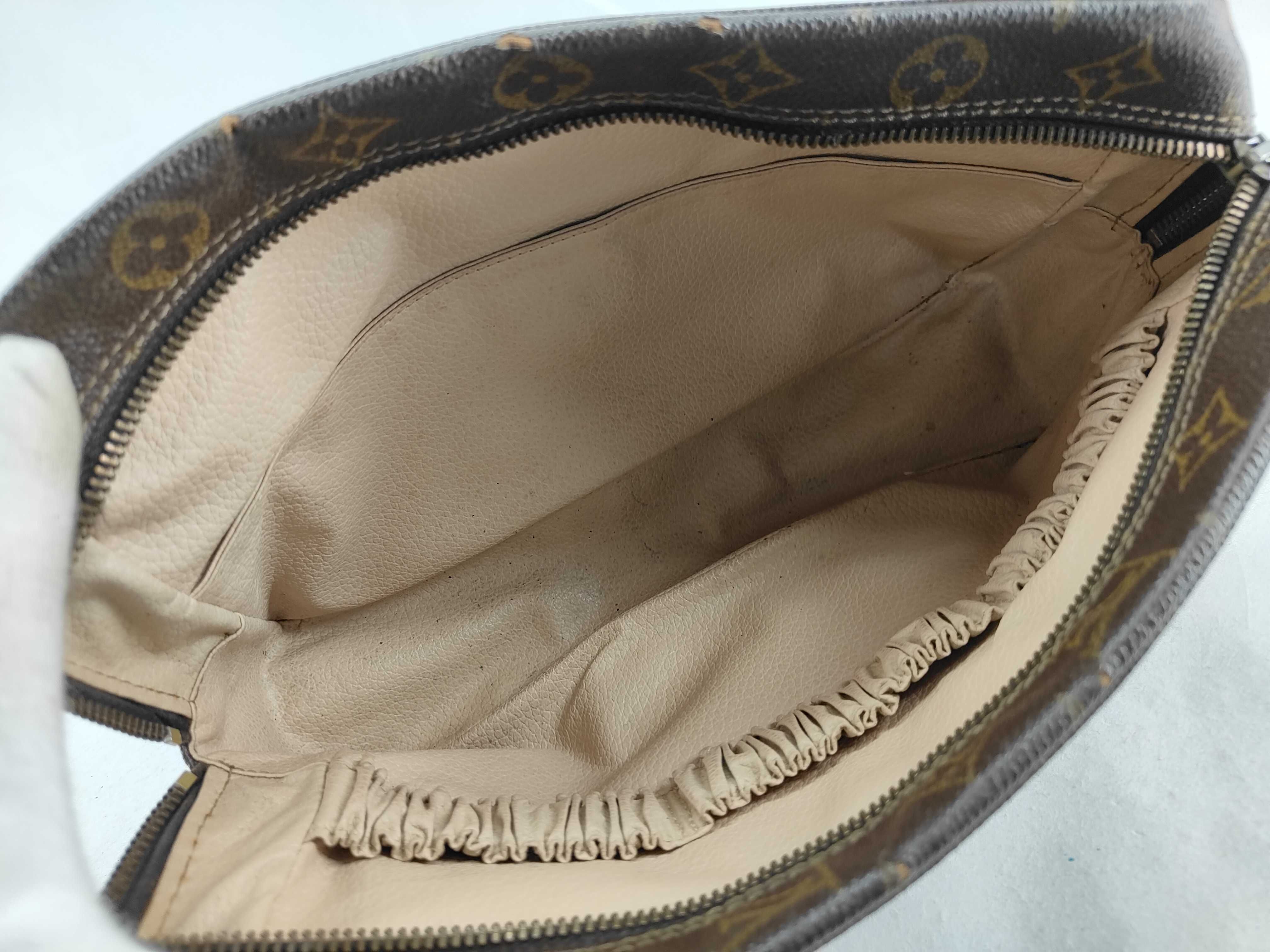 Monogram Louis Vuitton M47522 824 Trousses Toilette 28 Monogram Cosmetic Pouch PVC Brown Second Bag — view 8