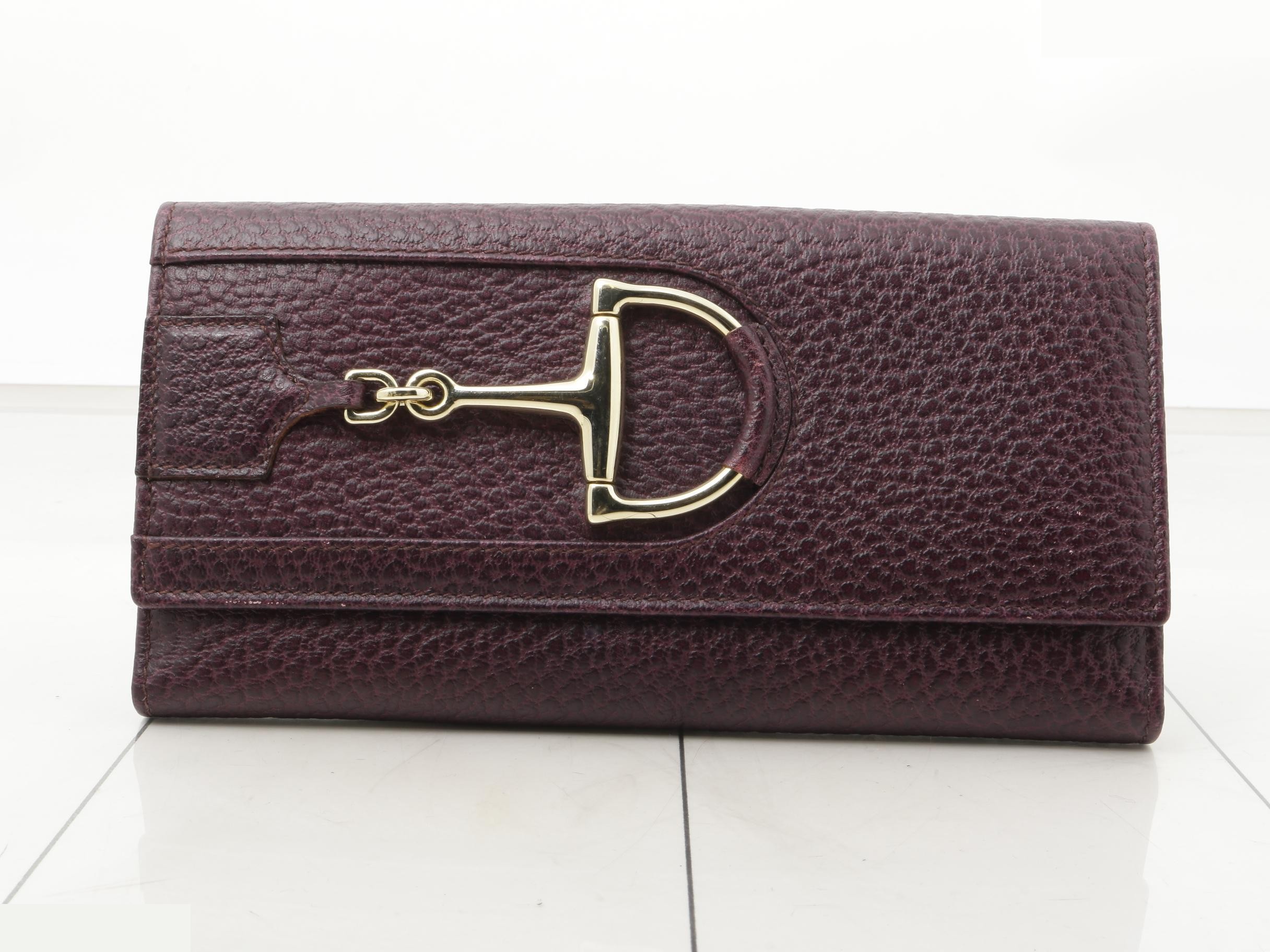 Horsebit Leather Wallet