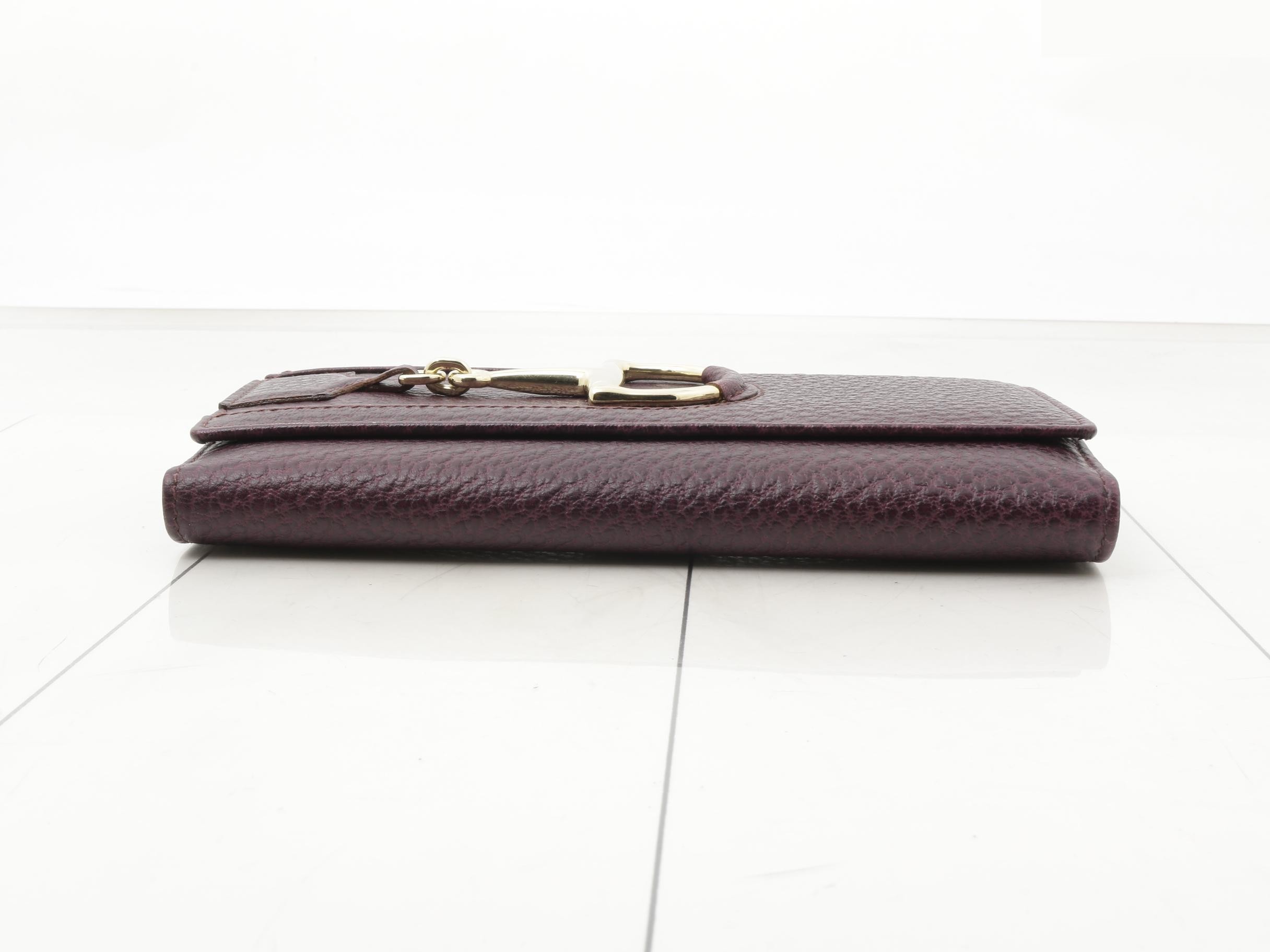 Horsebit Leather Wallet — view 3
