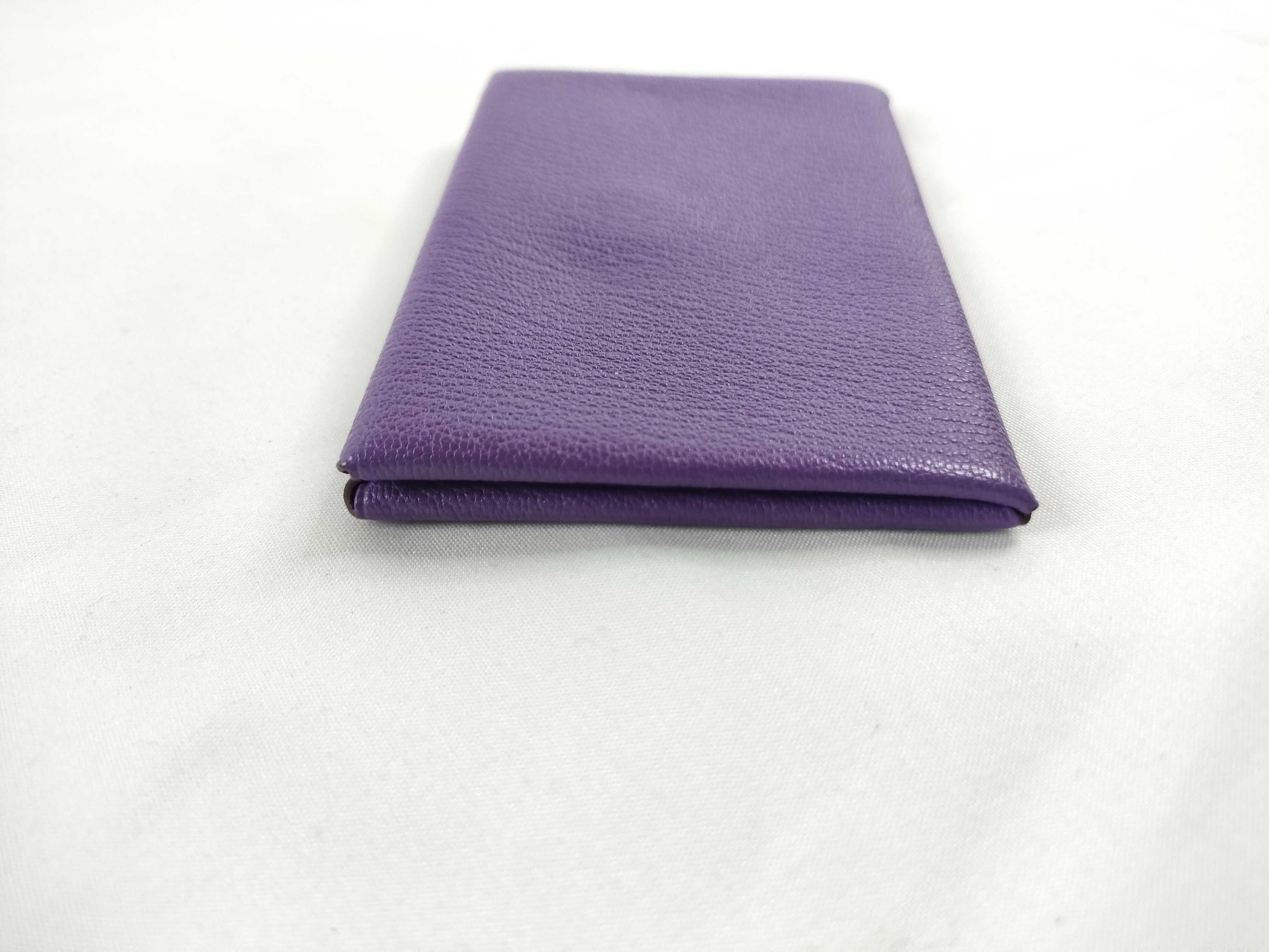 Calvi Epsom Pass Case Card Case Business Card Holder P Stamp Card Case — view 5
