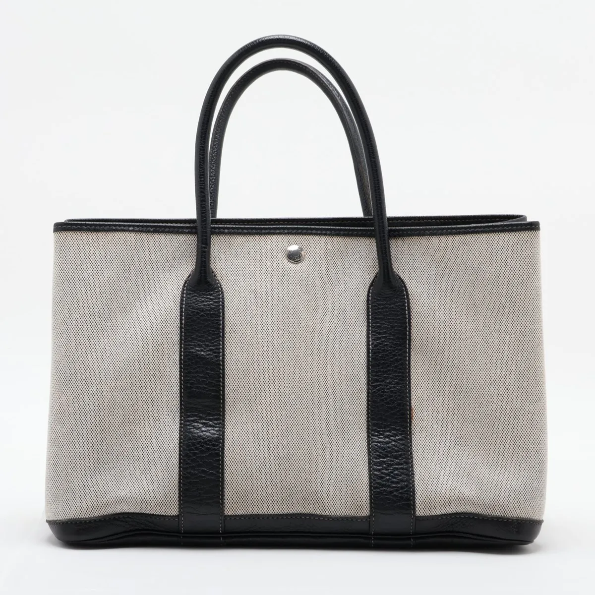 Garden Party 36 PM Toile H x Buffle Black Silver Hardware G: 2003 — view 2
