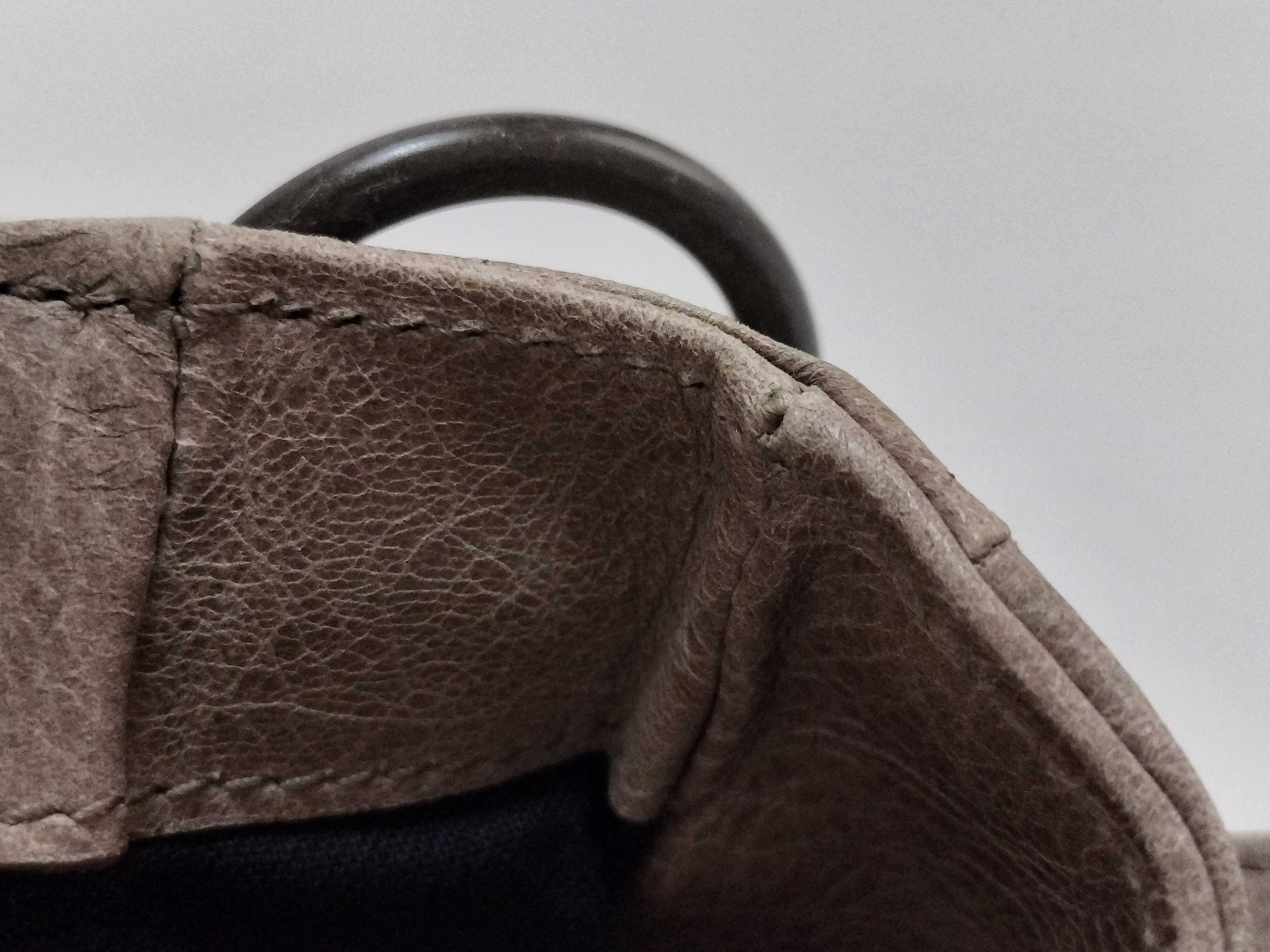246432 Folk Shoulder Bag, Lambskin, Beige Shoulder Bag — view 10