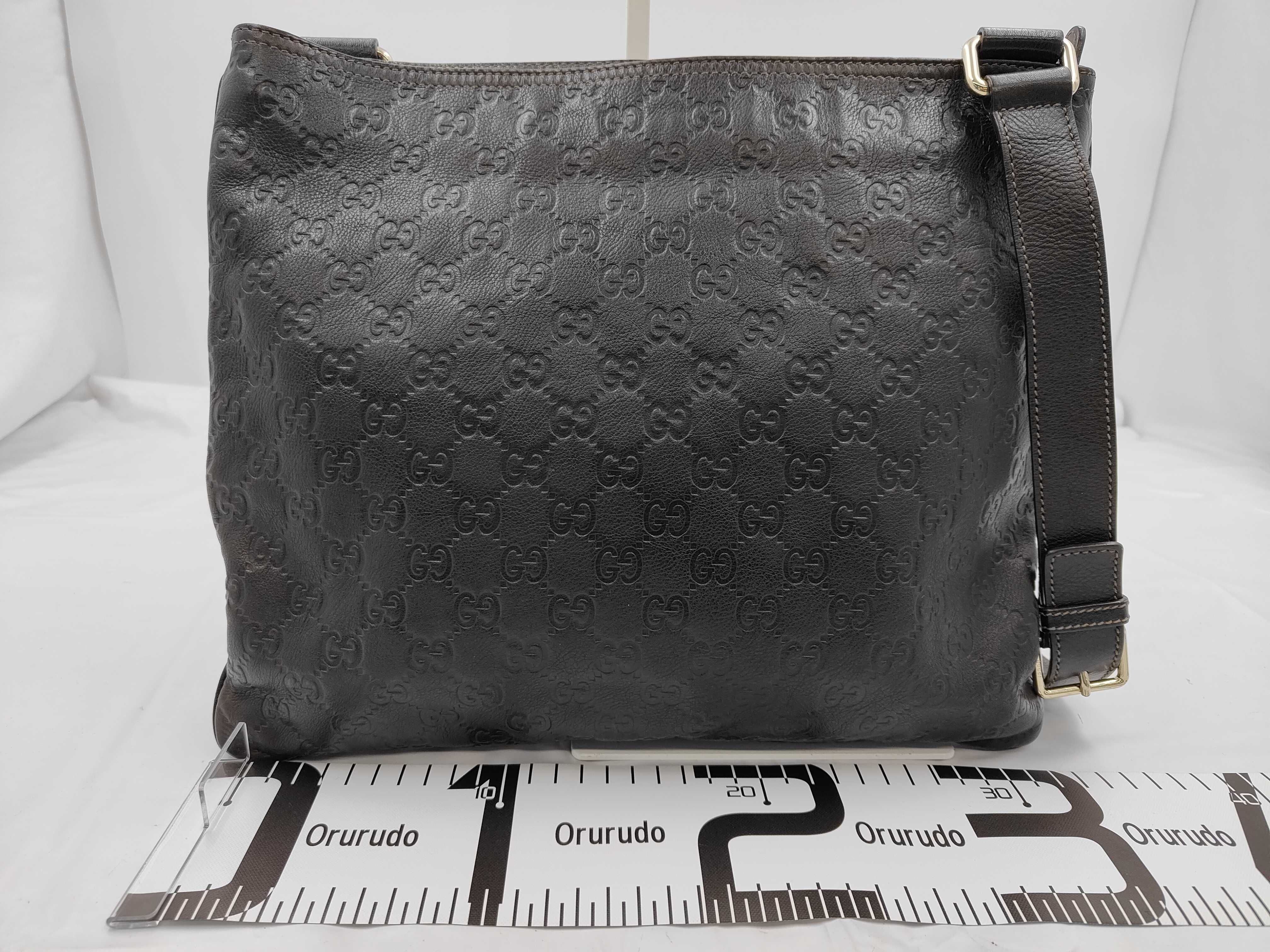 Guccissima Leather Brown Shoulder Bag — view 2