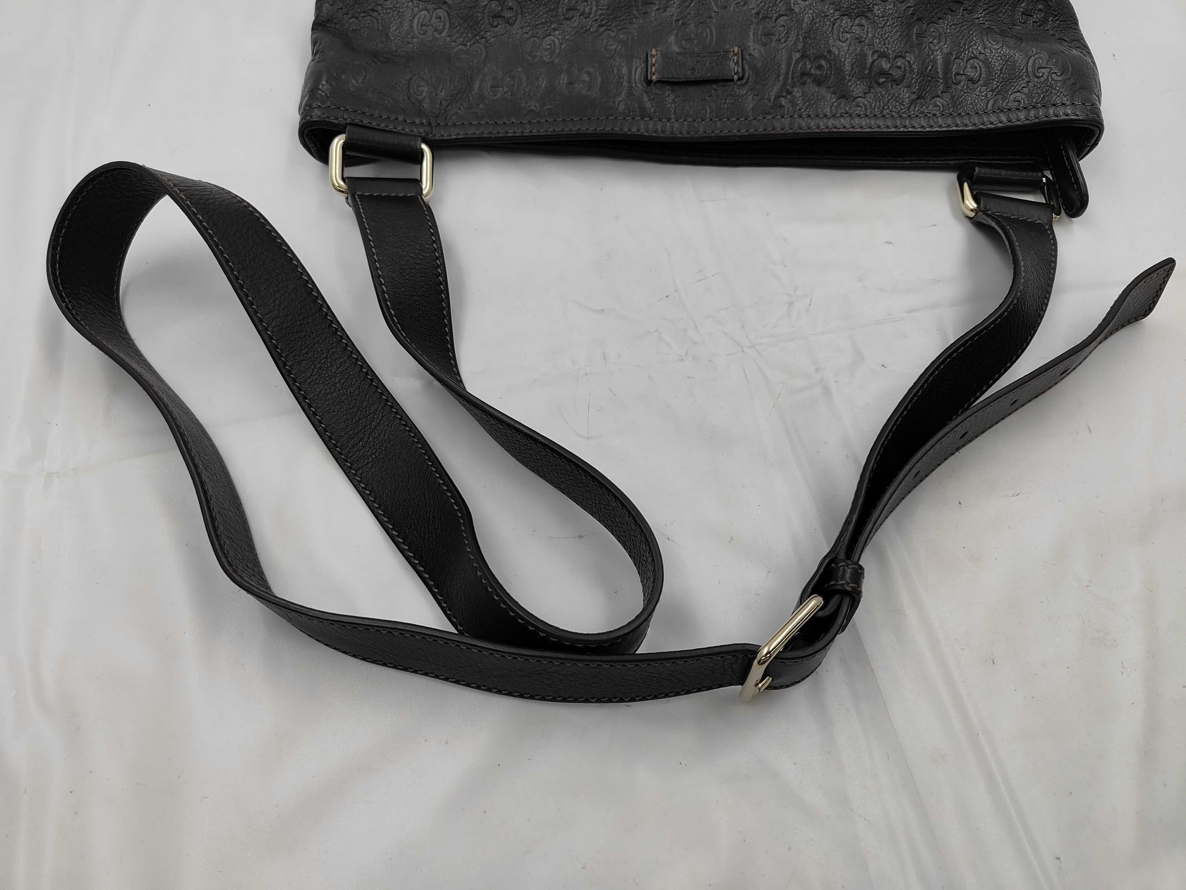Guccissima Leather Brown Shoulder Bag — view 3