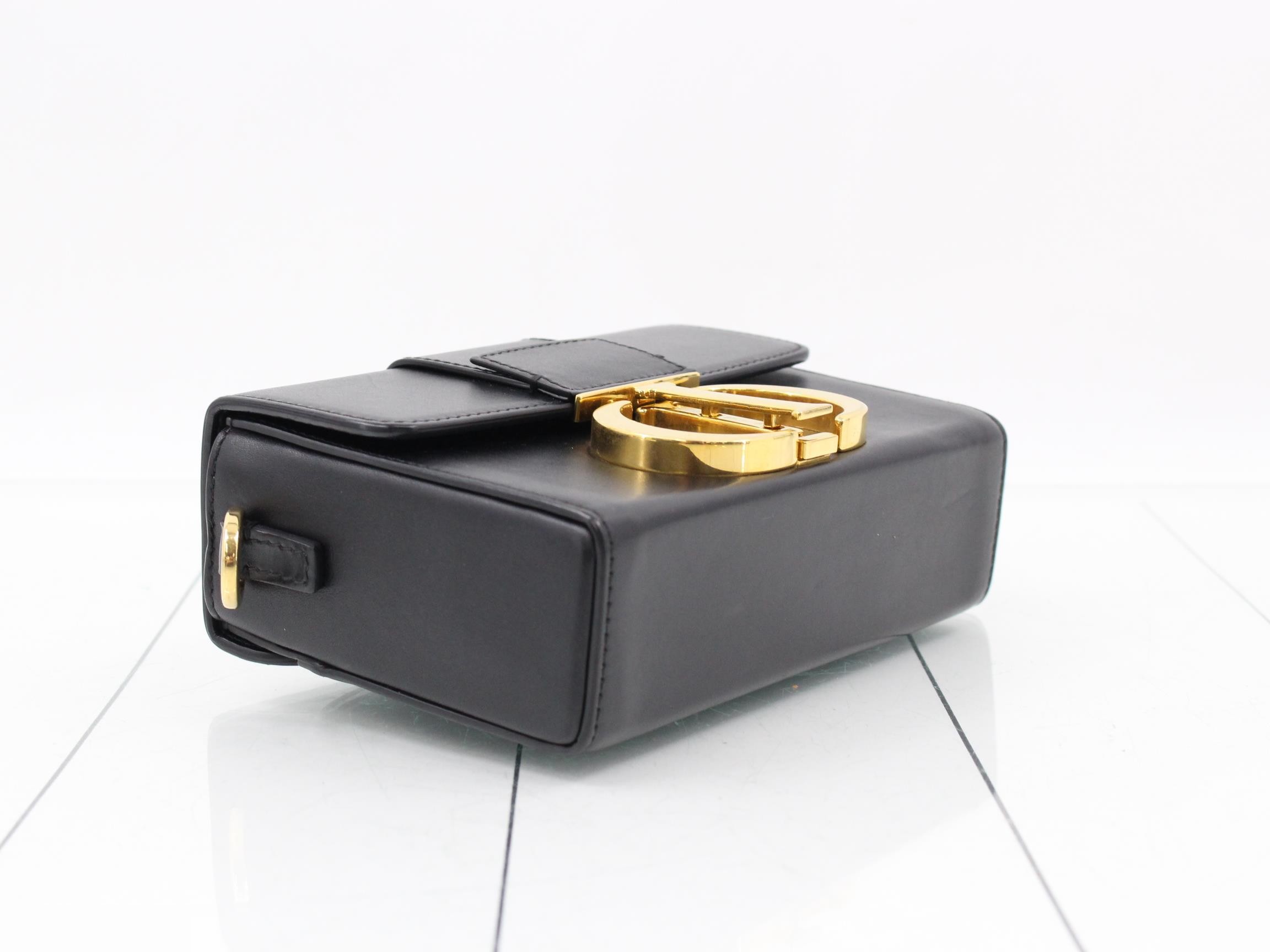 Leather Montaigne Shoulder Bag — view 5