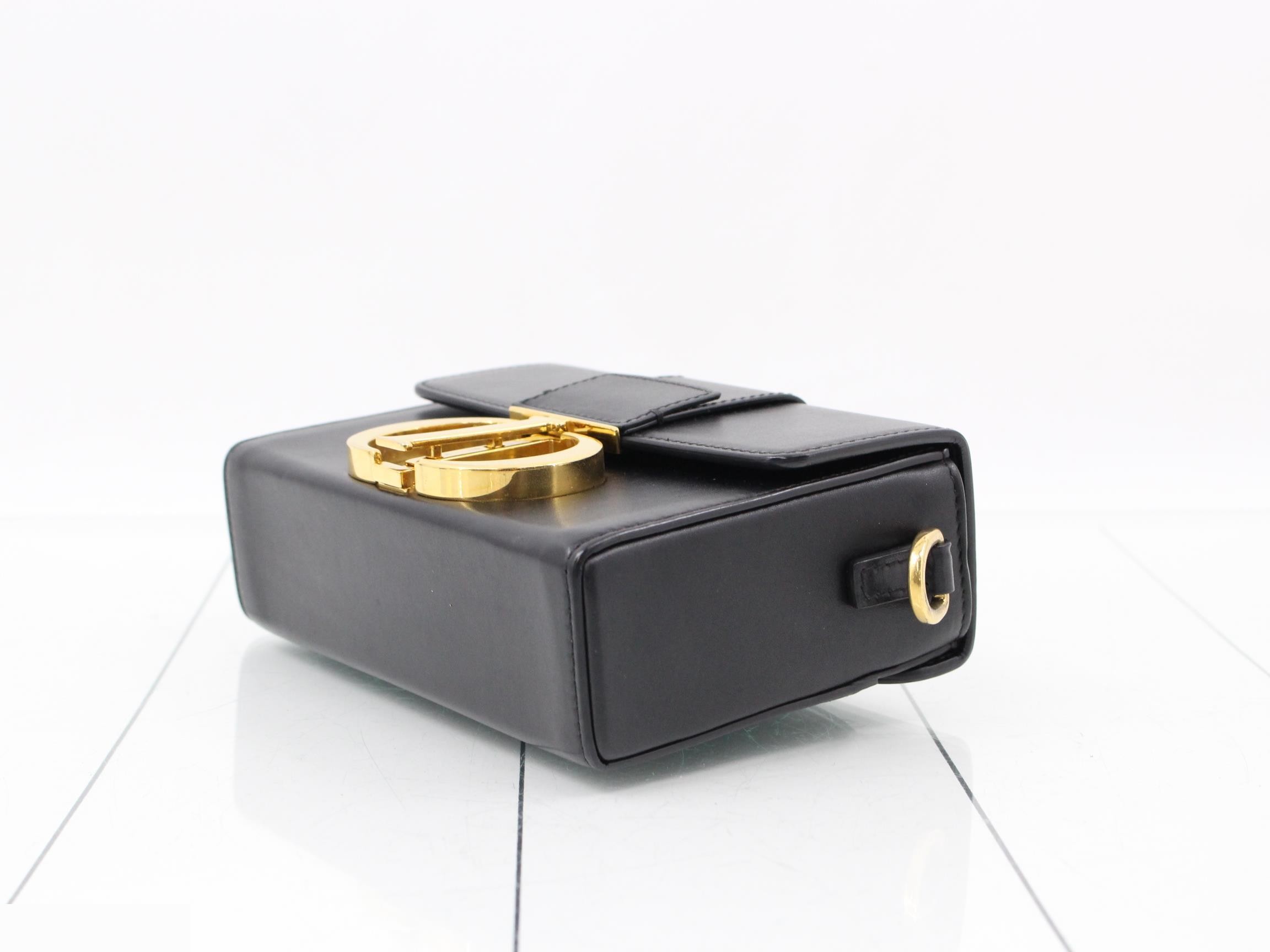 Leather Montaigne Shoulder Bag — view 6