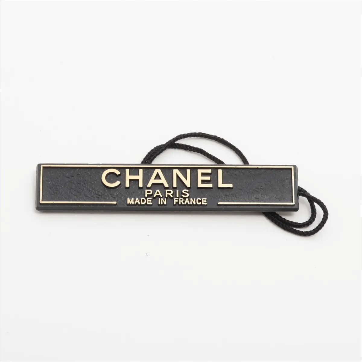Coco Mark 02A Pin Brooch, GP x Faux Pearl, Black x Gold, — view 5