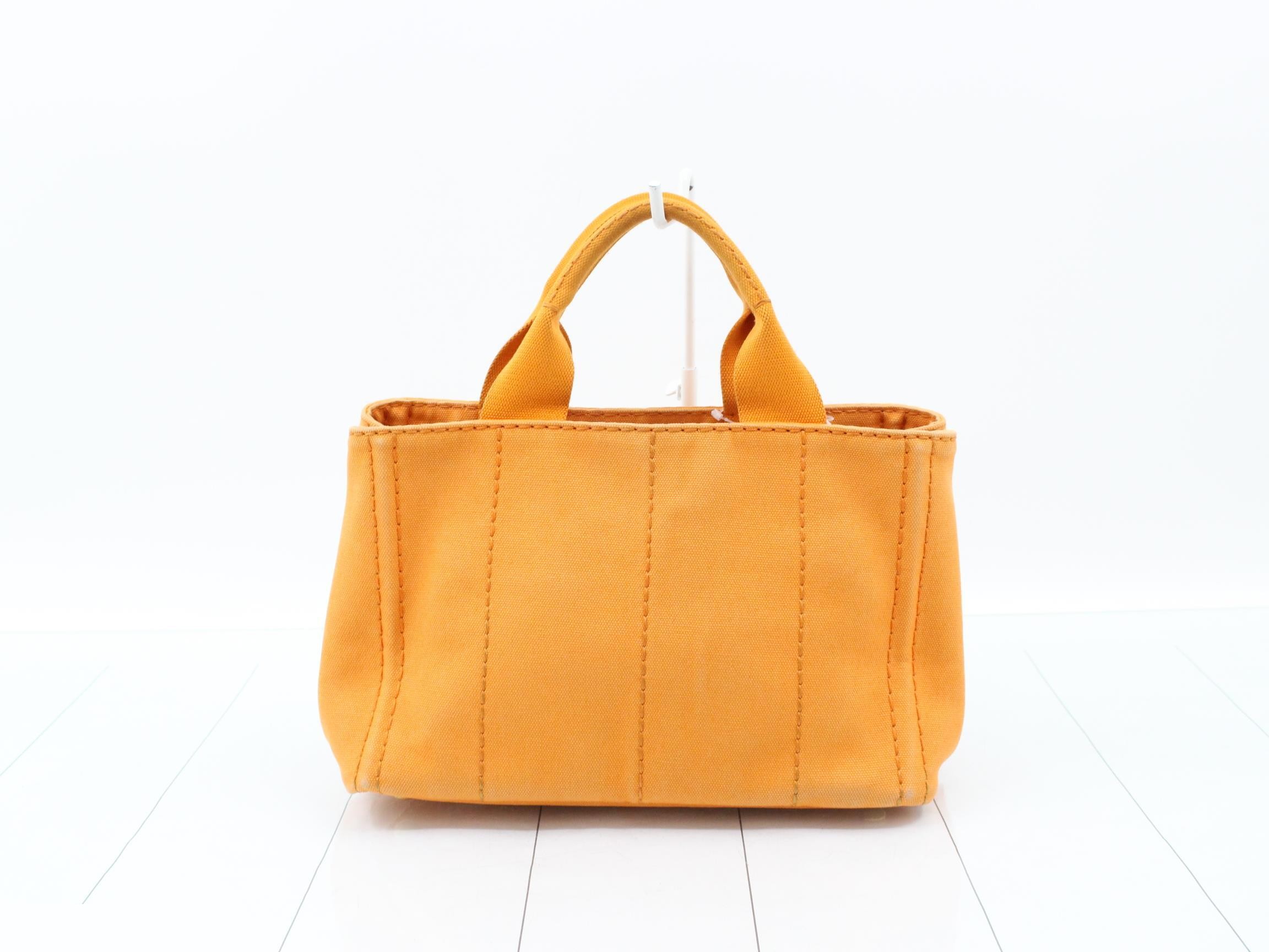 Canapa tote canvas orange — view 2