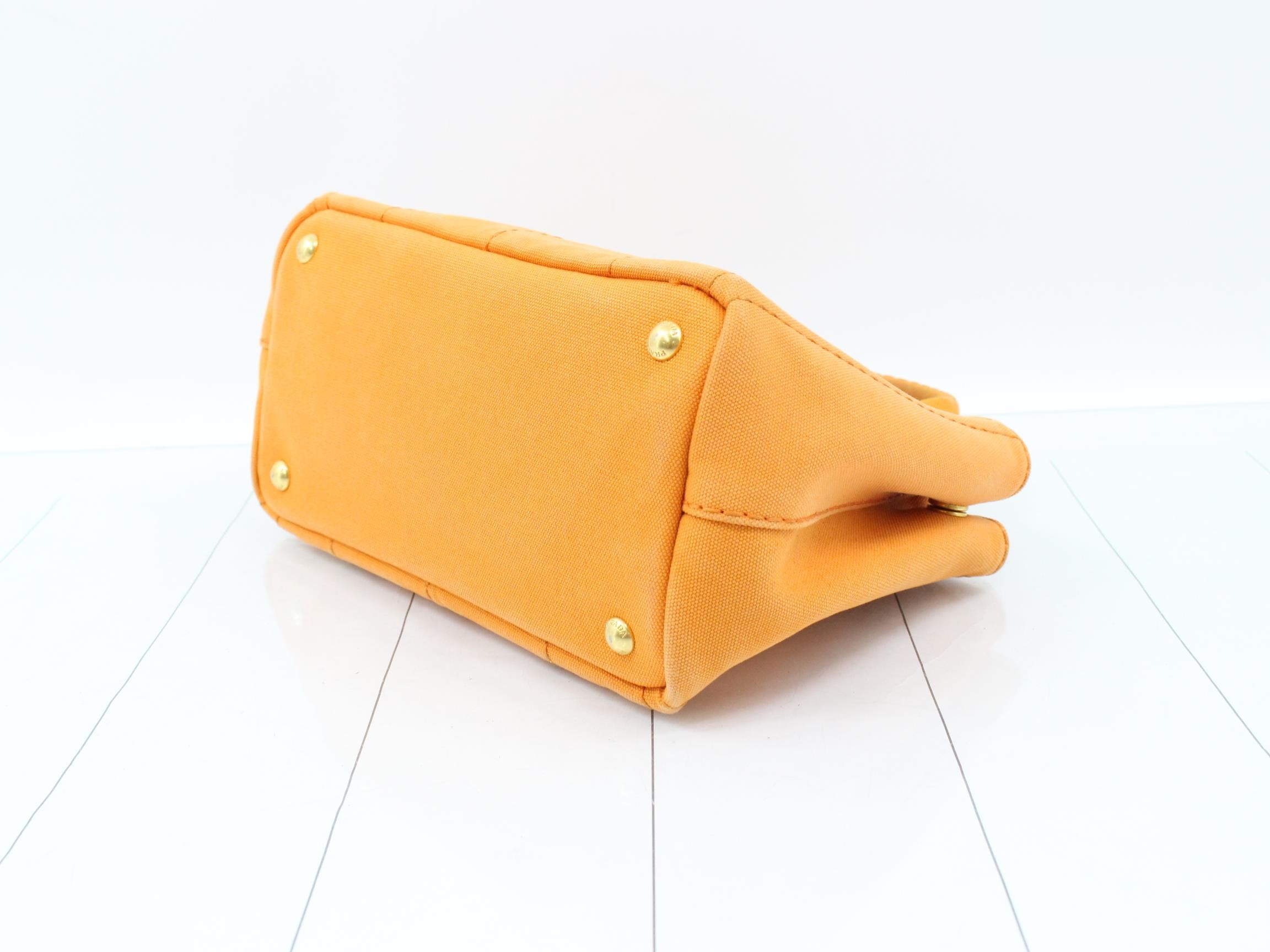 Canapa tote canvas orange — view 6