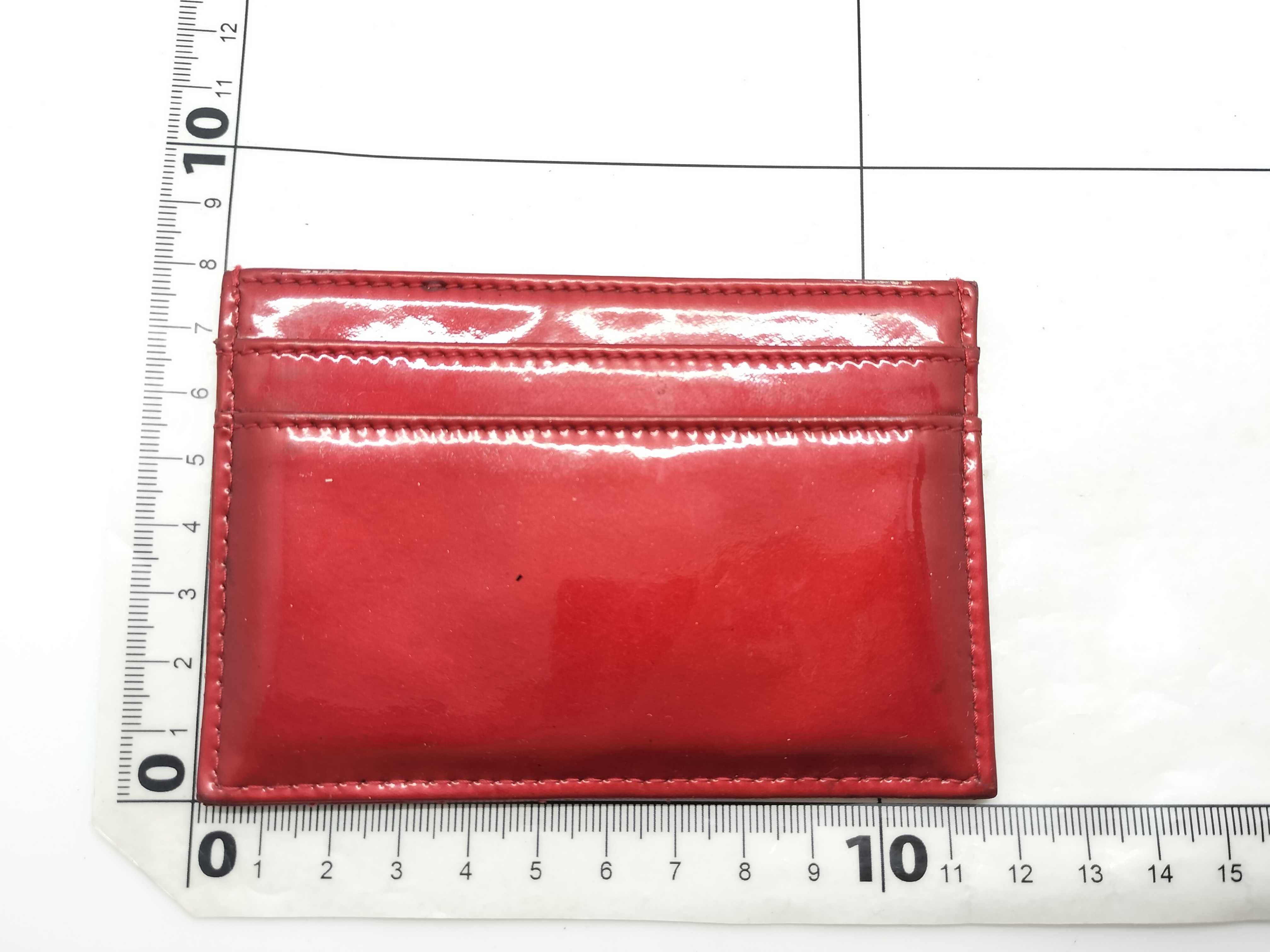 Enamel Pass Case Matelassé Enamel Card Case — view 2