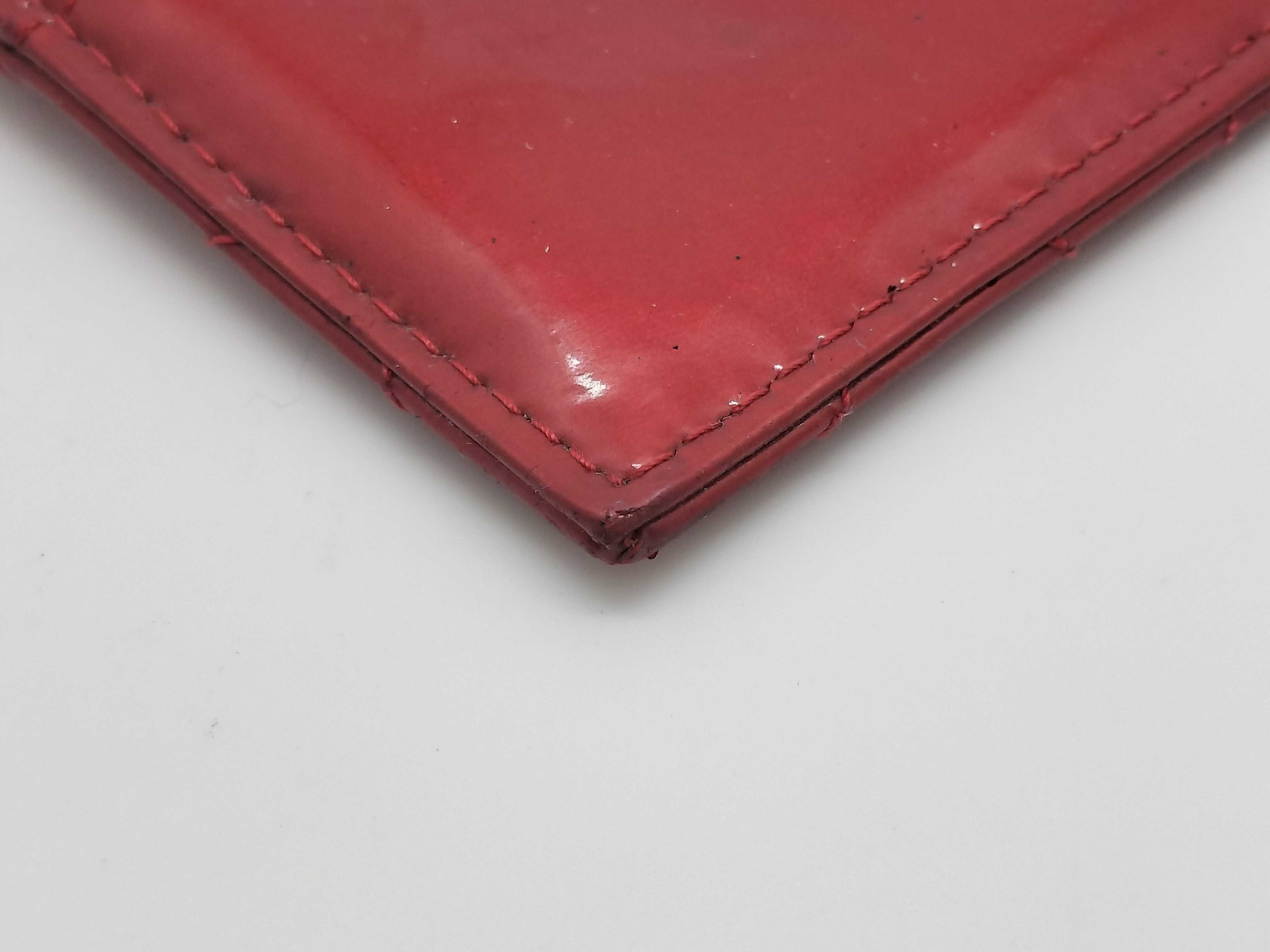 Enamel Pass Case Matelassé Enamel Card Case — view 3