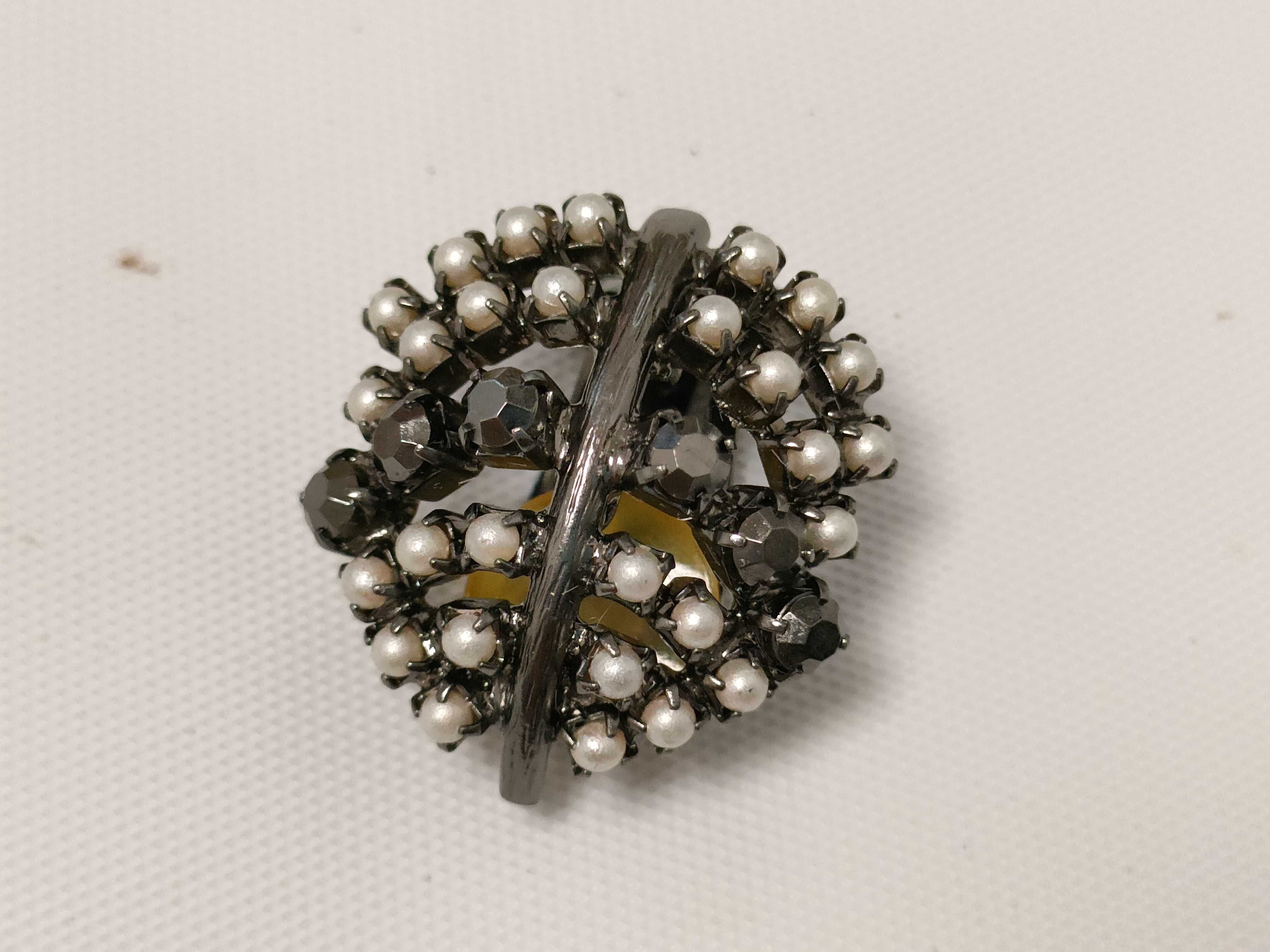 Christian Earrings, Rhinestone Black Earrings — view 9